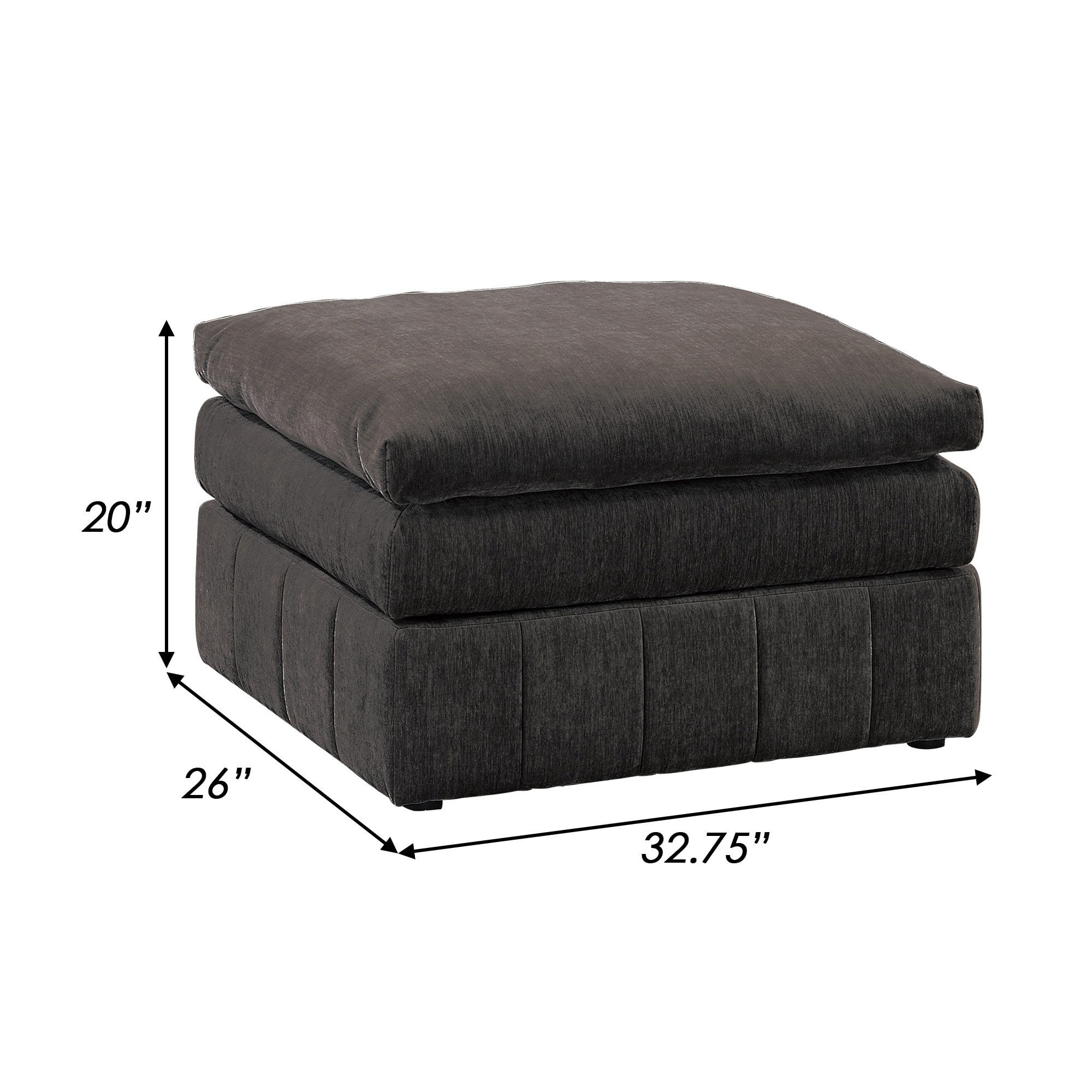 Benzara BM284333 Indoor-Ottomans - View #5