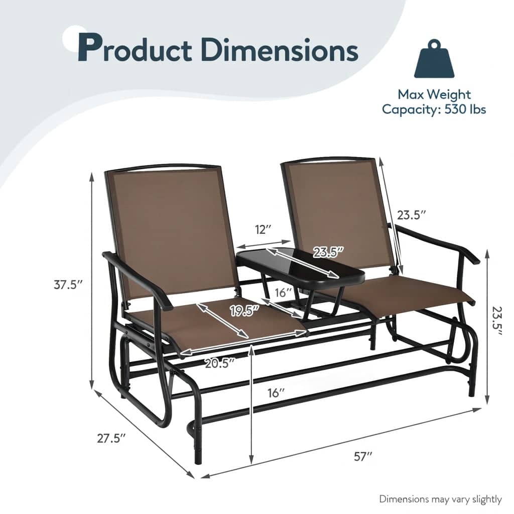 Choco Moon 5357740124042 Patio-Conversation-Sets - View #3