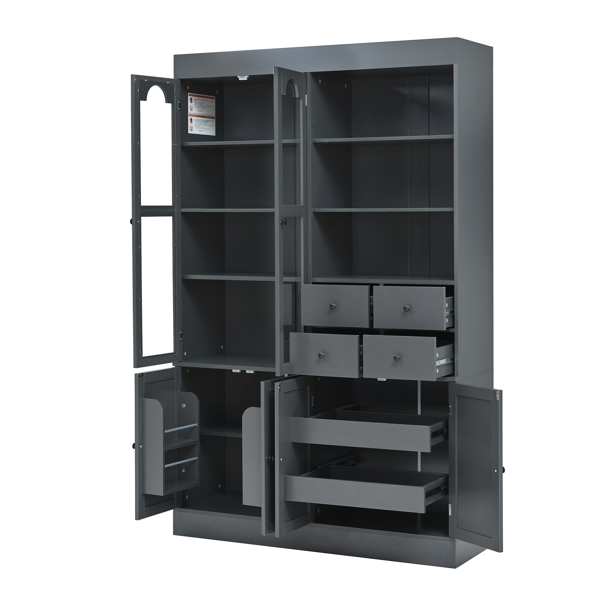 SINOFURN SYA020285GY Dining-Kitchen-Storarge - View #8