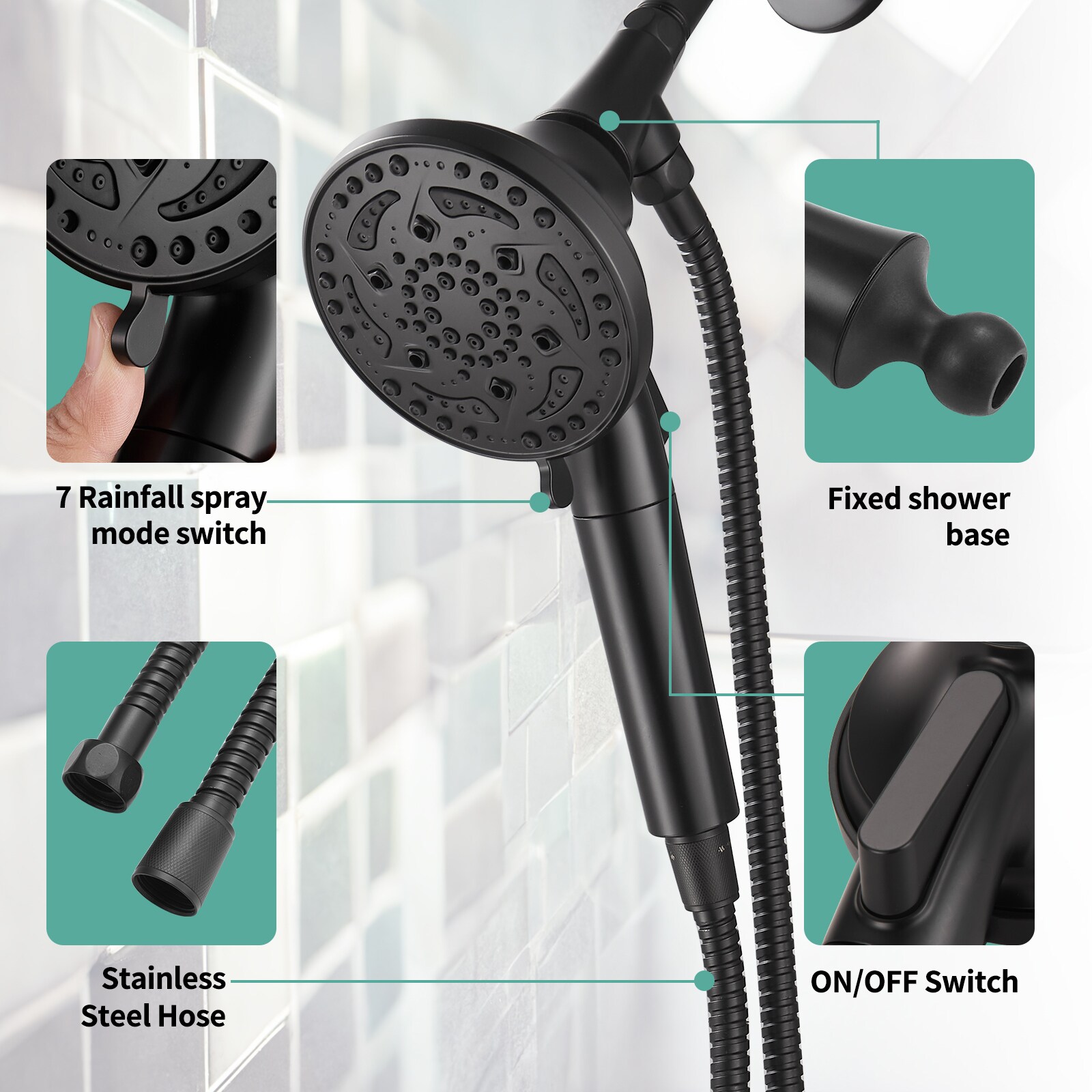 Cobbe LSSFK0107B Tub-Shower-Faucets - View #5