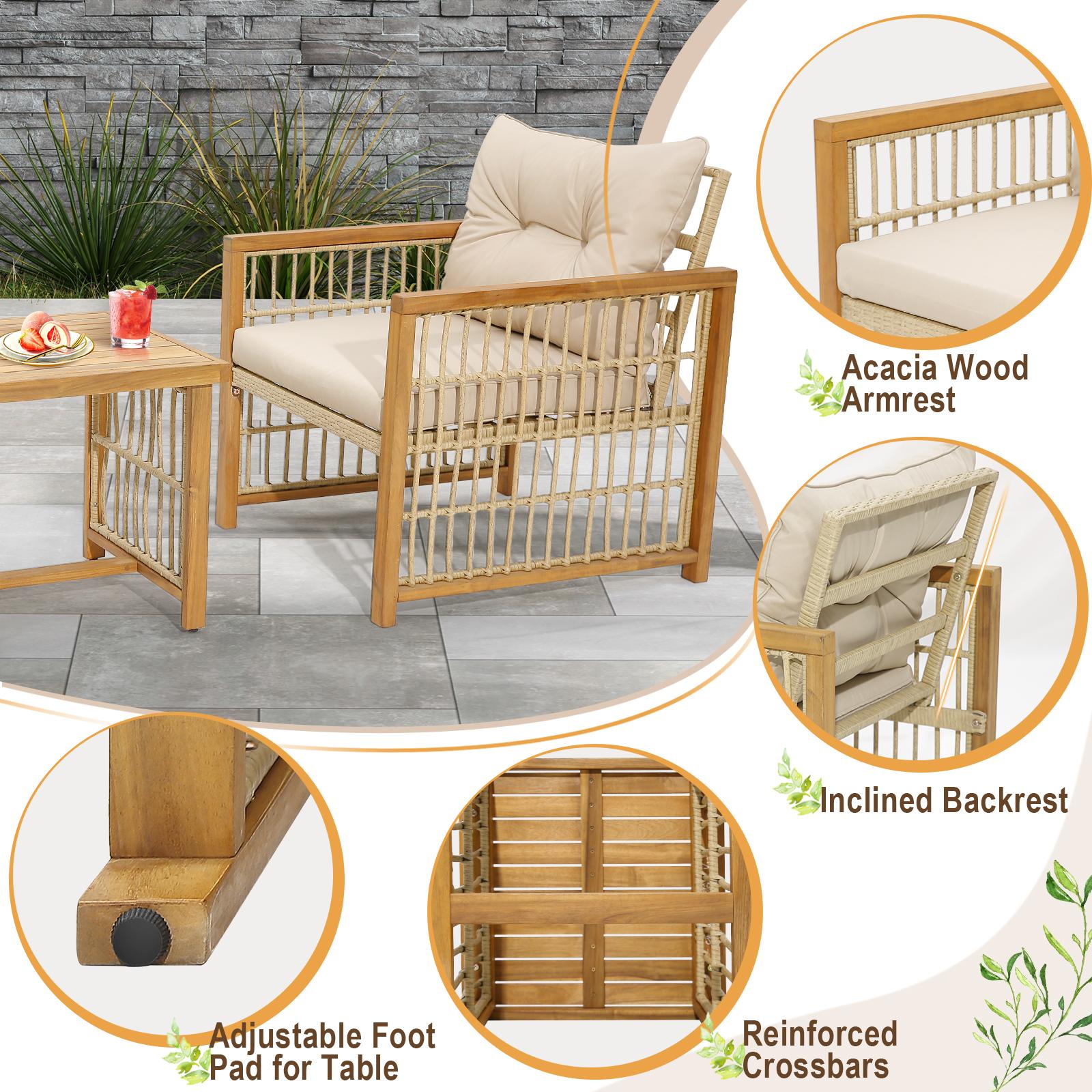 BABOOM BOM-70916BN-CO Patio-Conversation-Sets - View #5