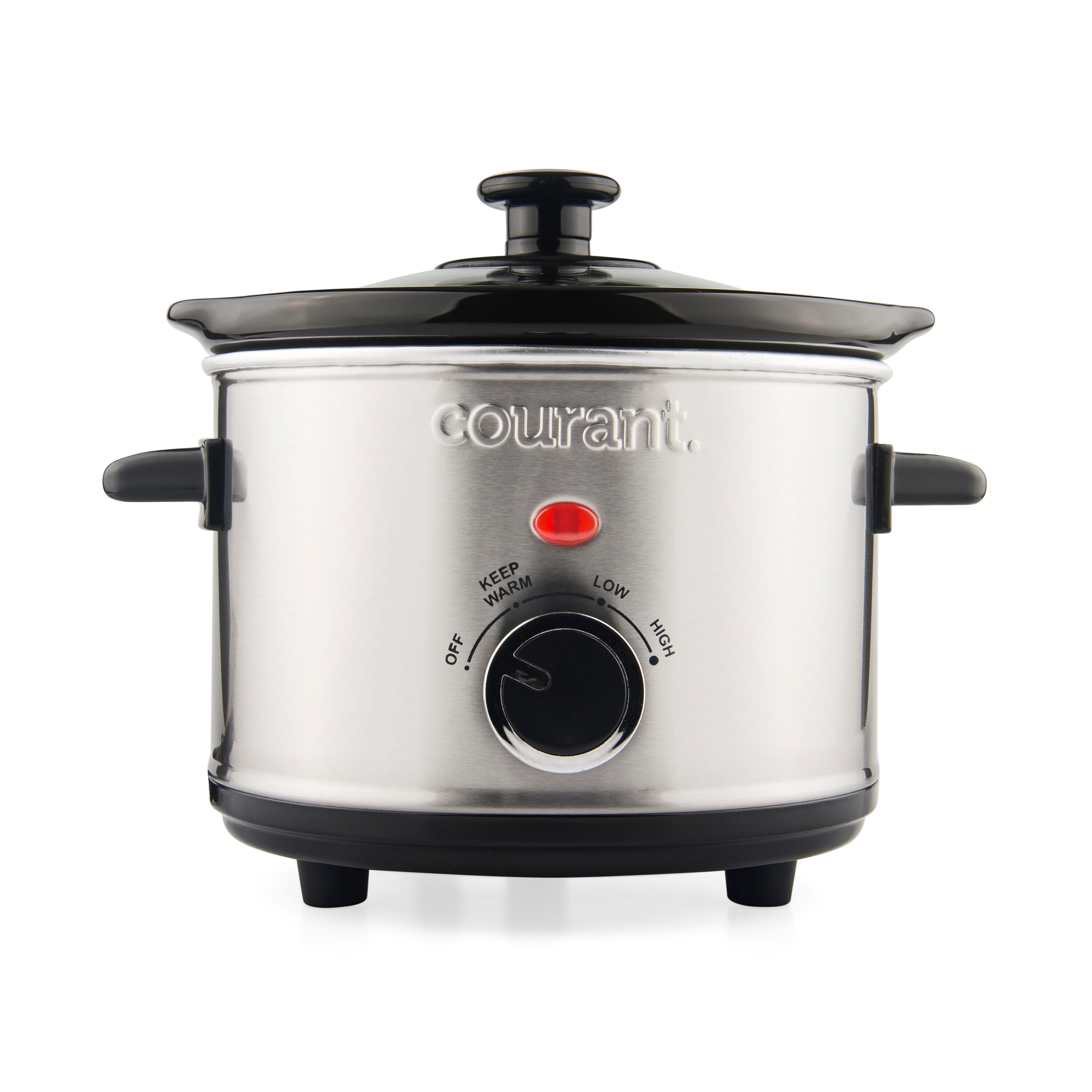Courant 2.5 qt. Slow Cooker with Keep Warm Settings and Removable