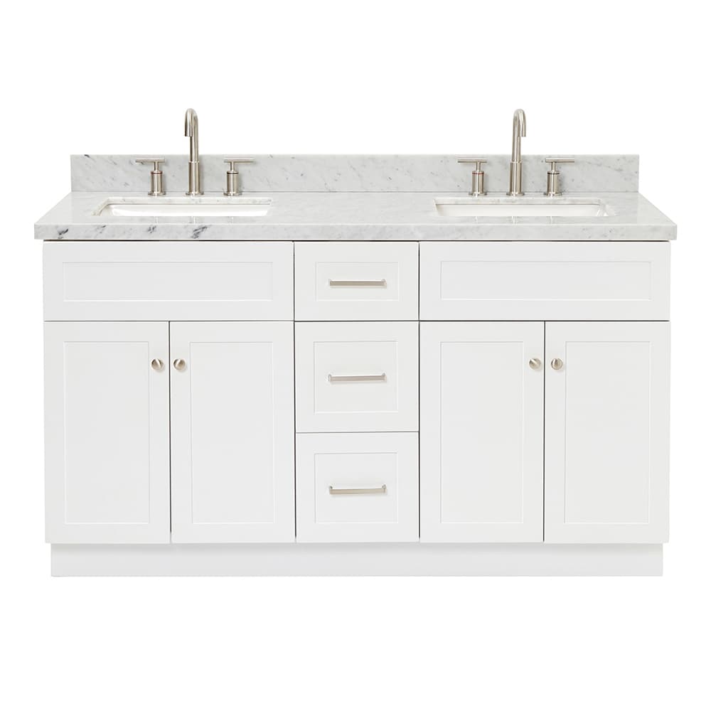ARIEL F061DCWRVOWHT Bath-Vanity-Combo - View #2