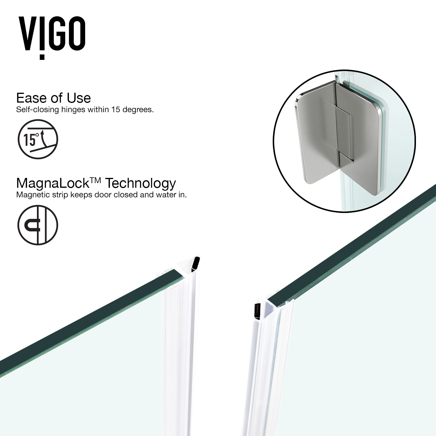 VIGO VG6062BNCL38 Shower-Doors - View #9