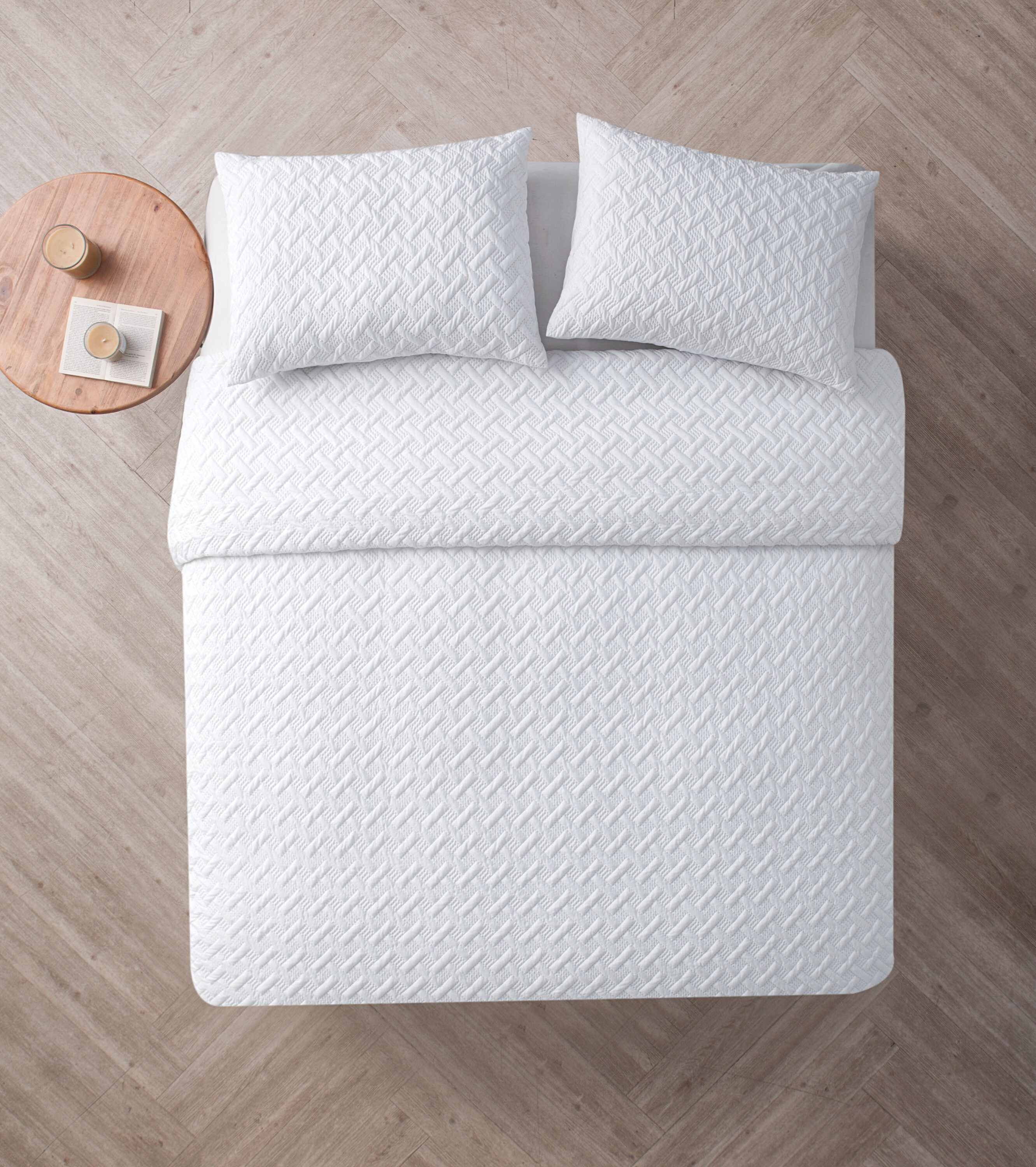 VCNY Home N113CSFUQUINWHIT1 bedding - View #7