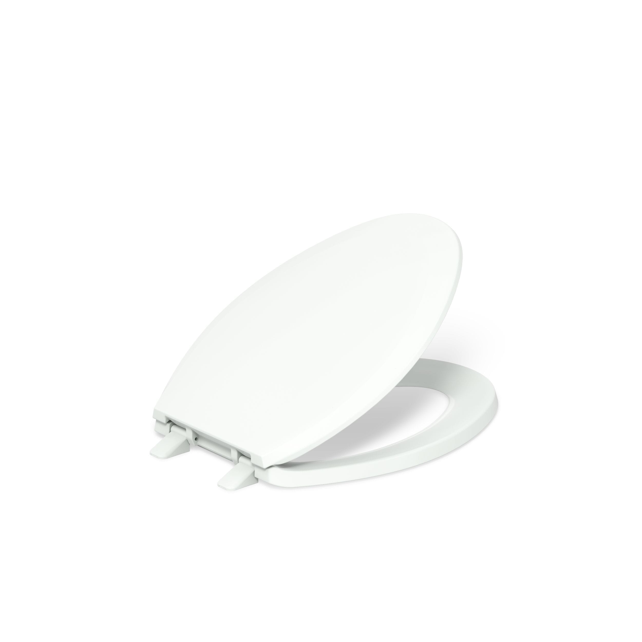 KOHLER Lustra Plastic Tea Green Elongated Toilet Seat