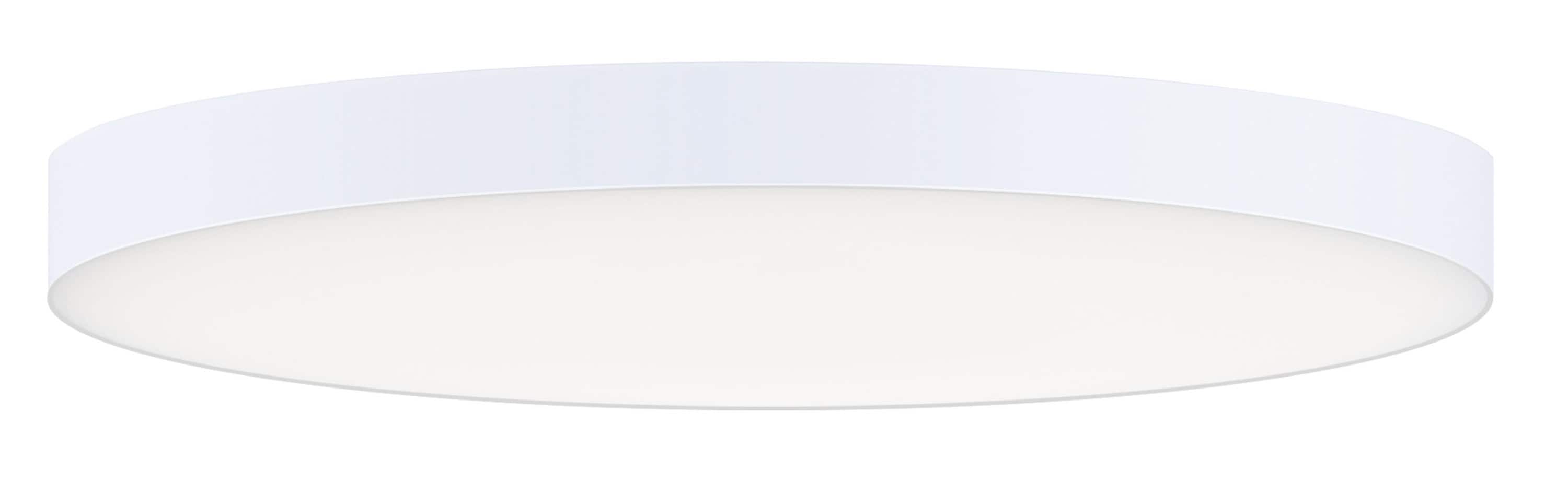 Maxim Lighting 57663WTWT Trim 1 -Light 9-in Matte White Integrated LED Flush Mount Light ENERGY STAR Certified