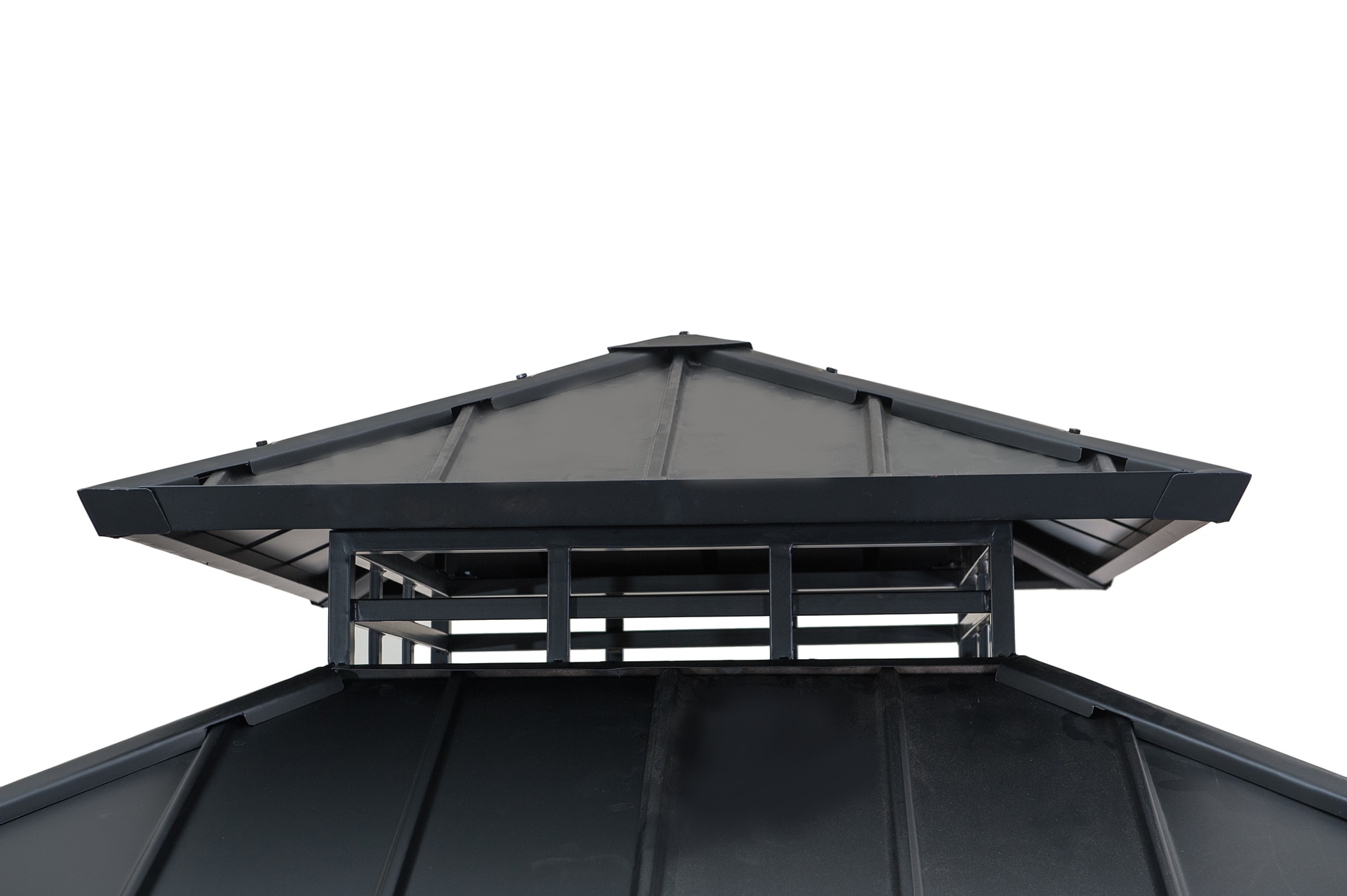 allen + roth L-GZ1150PST-A Wood-Resin-Gazebos - View #3