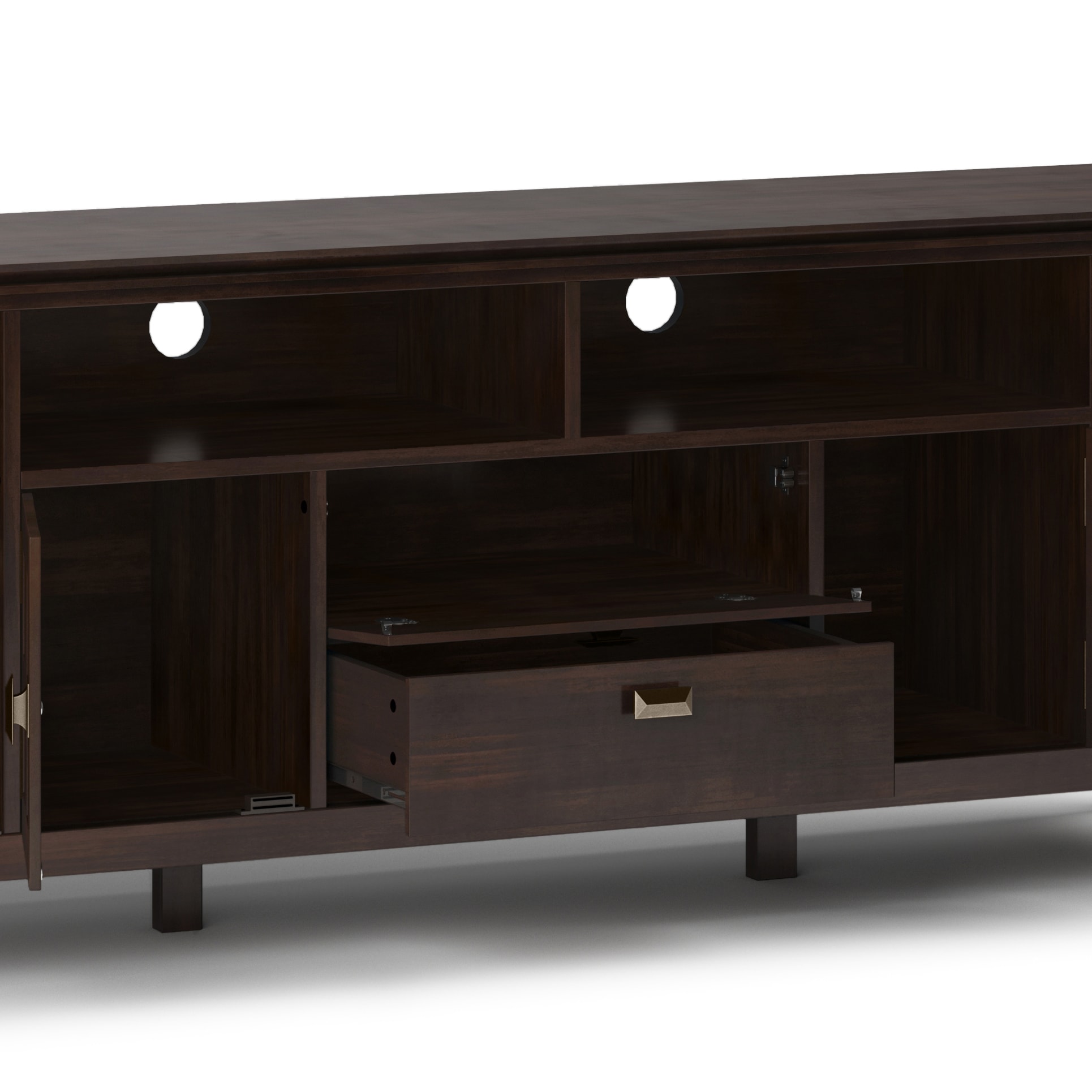 Simpli Home AXCART72-TB Tv-Stands - View #4