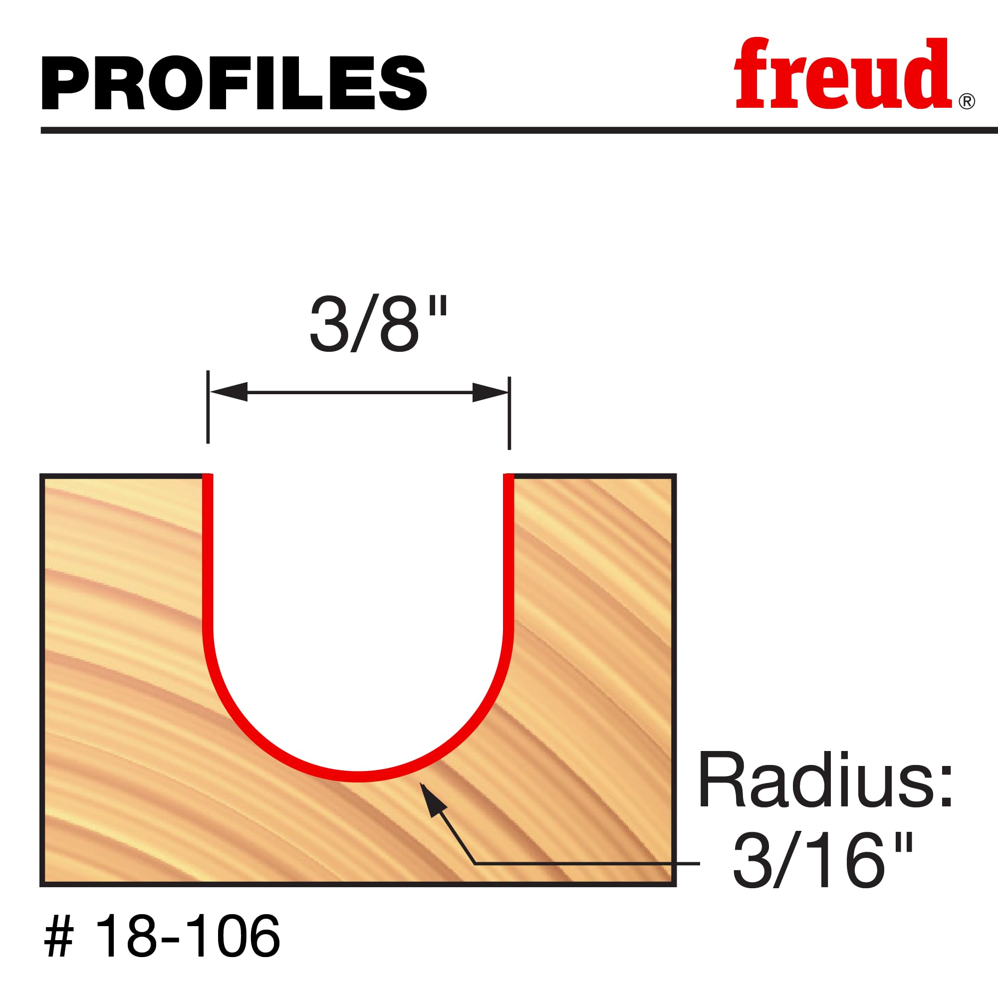 Freud 18-106 Edge-Forming-Router-Bits - View #2