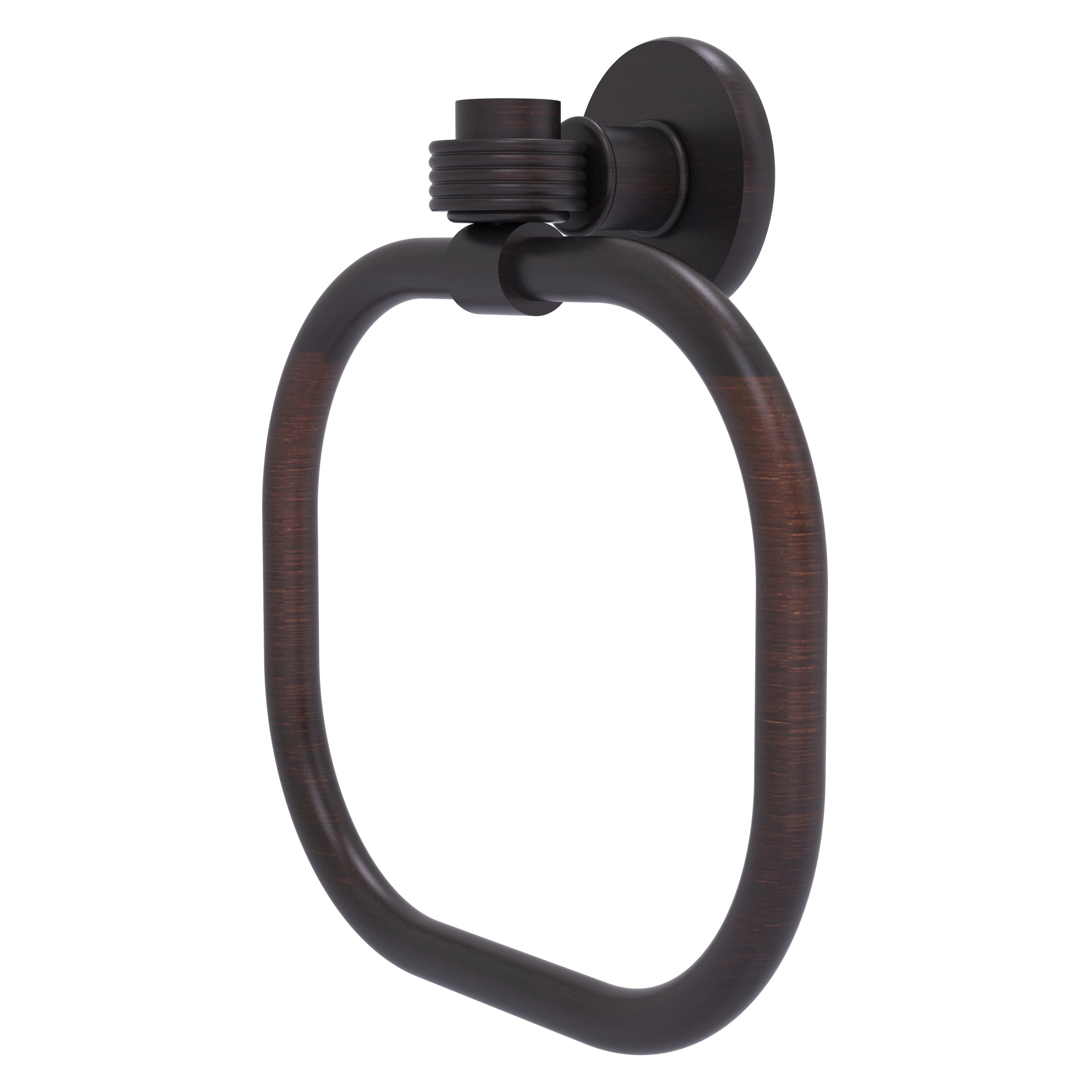 Allied Brass 2016G-VB Continental Venetian Bronze Wall mount Single Towel Ring