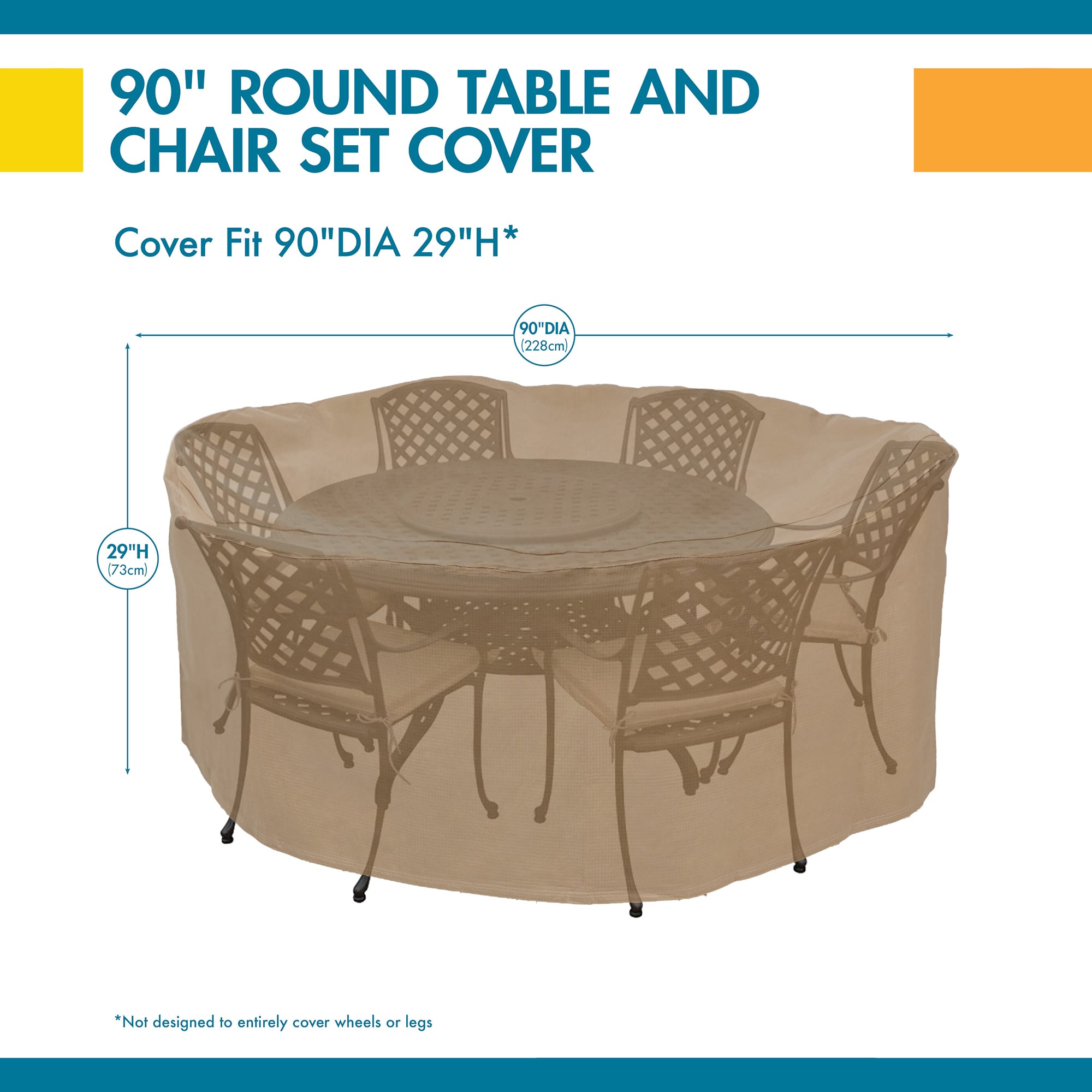 Duck Covers ETR09090 Patio-Furniture-Covers - View #2