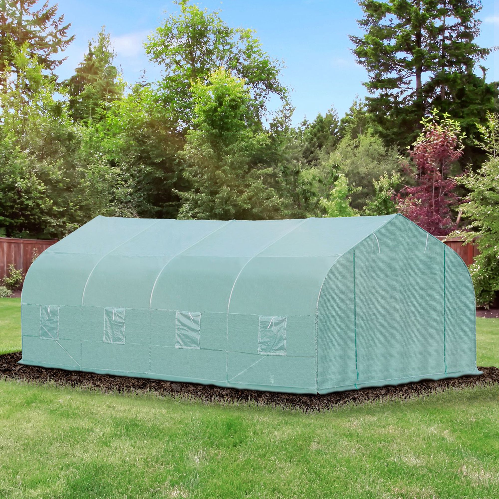 Outsunny 845-232GN greenhouses - View #8