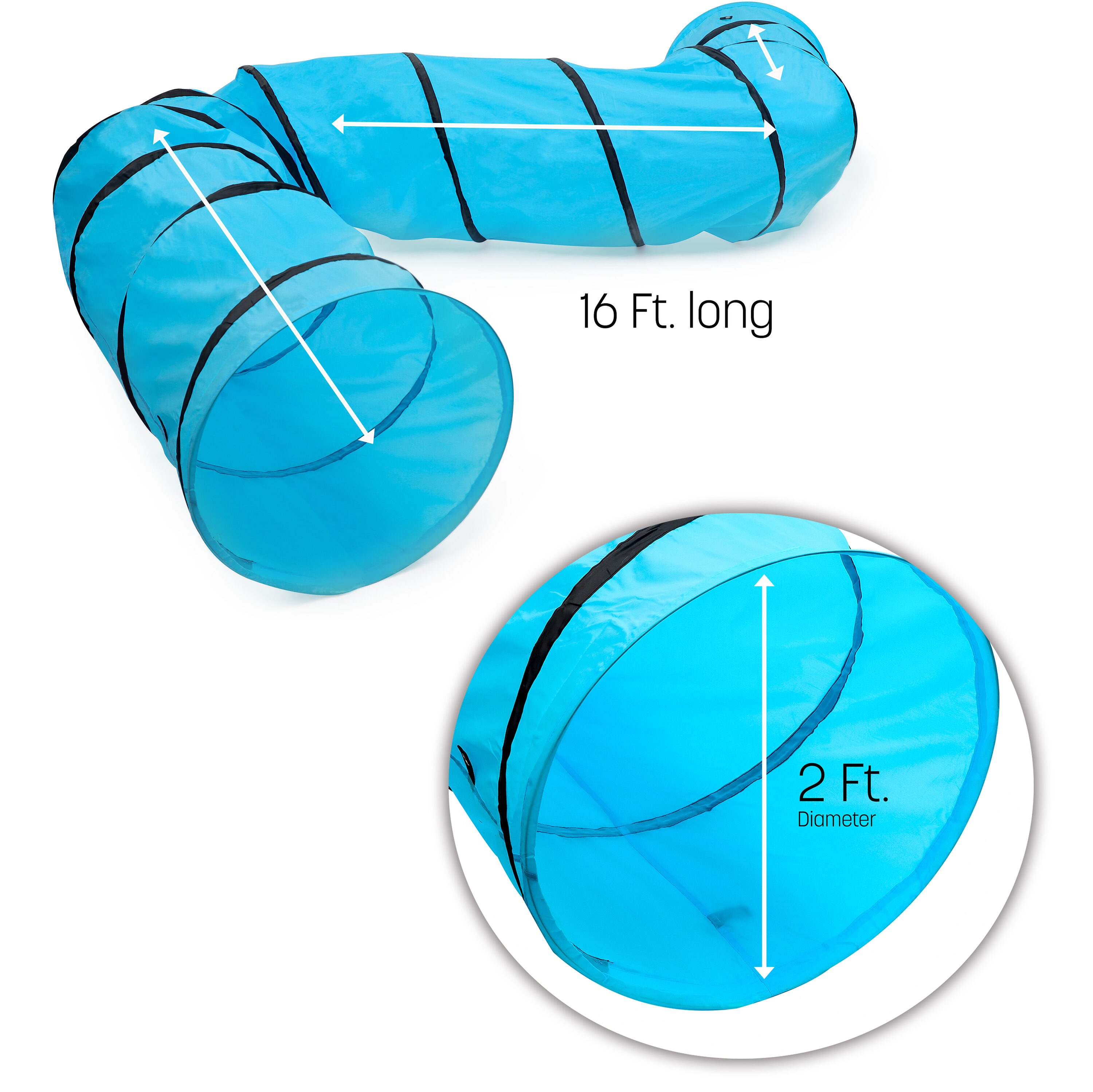 Trademark Innovations DOG-TUNNEL Dog-Park-Agility-Course-Components - View #2