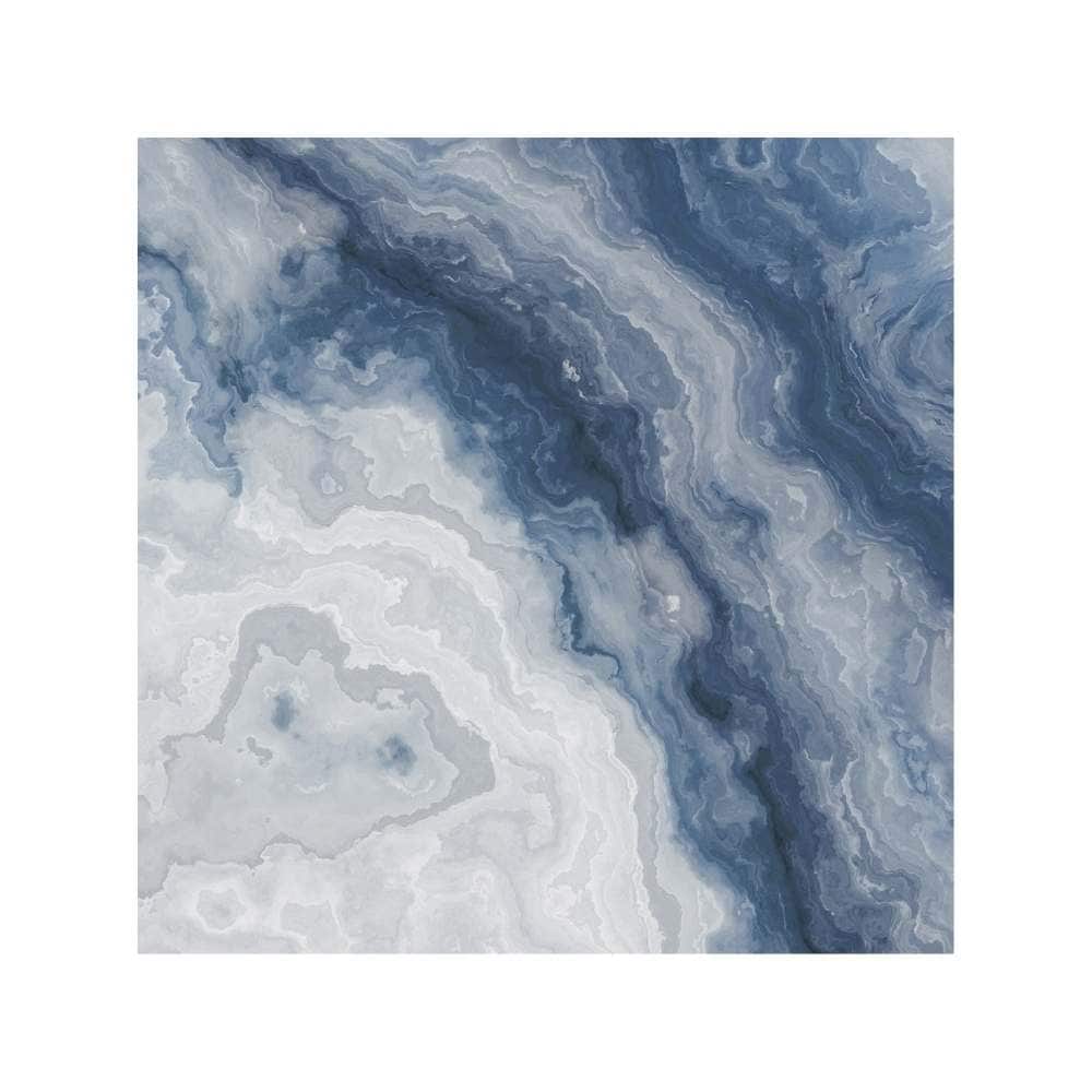 The Tile Life SARUB0606AZ Sample - Isle Azul 6-in x 6-in Glossy Porcelain Patterned Floor and Wall Tile
