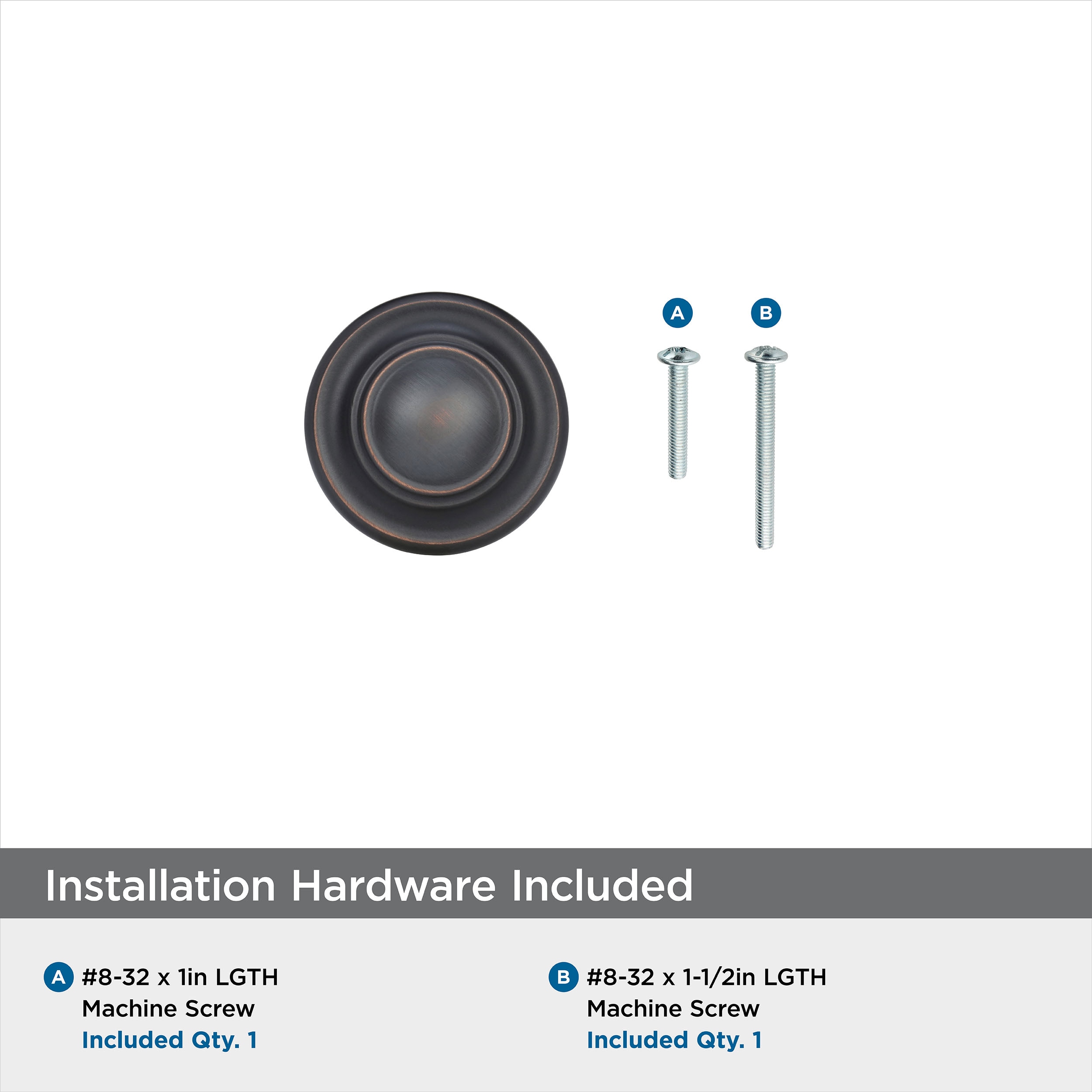 Amerock BP15862ORB Cabinet-Knobs - View #2
