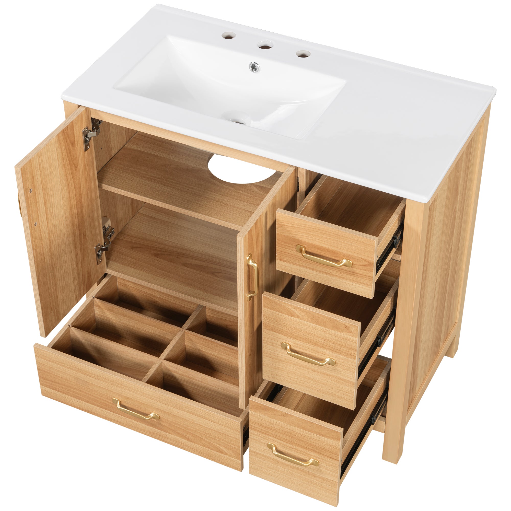 Boyel Living BL-VY-1351N Bath-Vanity-Combo - View #15