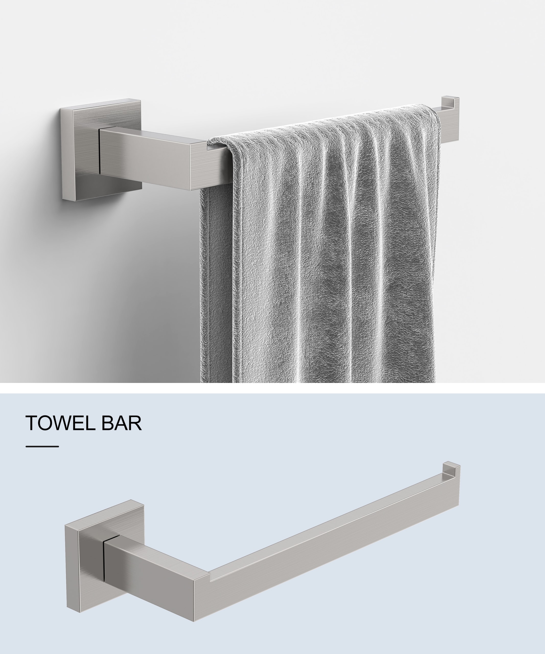 BWE A-91012-S-N-1 Decorative-Bath-Hardware-Kits - View #4