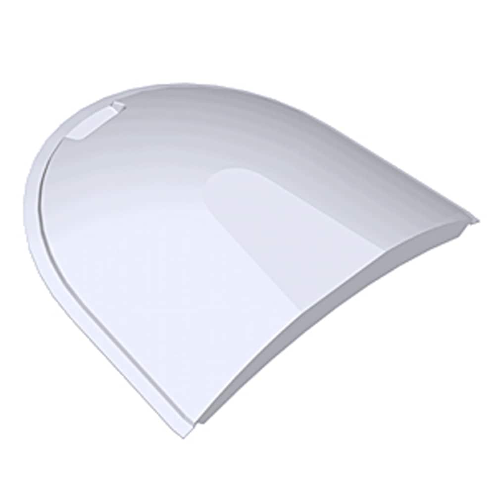 Bilco STKWL-C 55.0-Inches W x 37.0-Inches L x 8.0-Inches H Clear Plastic Window Well Area Wall - Meets Egress Requirement