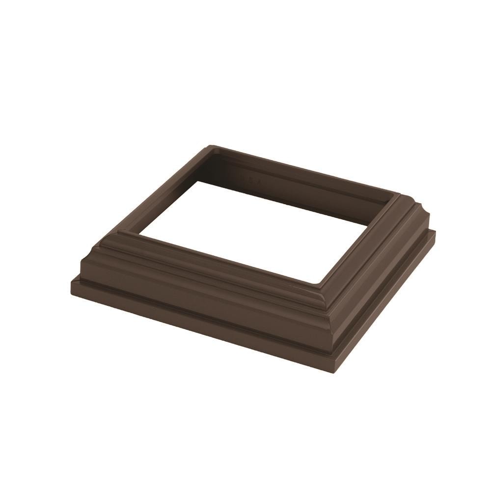 Deckorators 4-in x 4-in Wood Deck Post Base Trim in the Deck Accents  department at