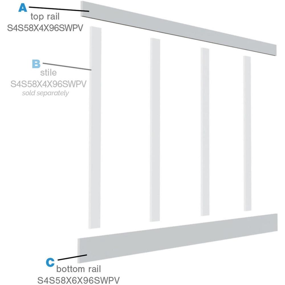 Ekena Millwork WPKP0604X96BBCS Wall-Panels - View #3