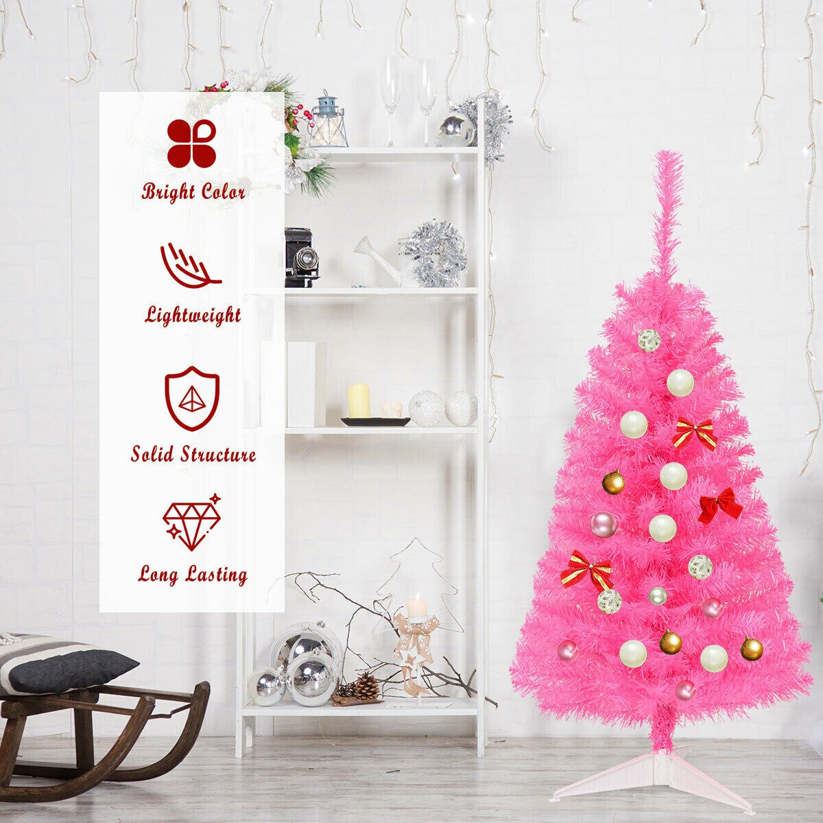 Forclover HYFW-TR790PI Artificial-Christmas-Trees - View #3
