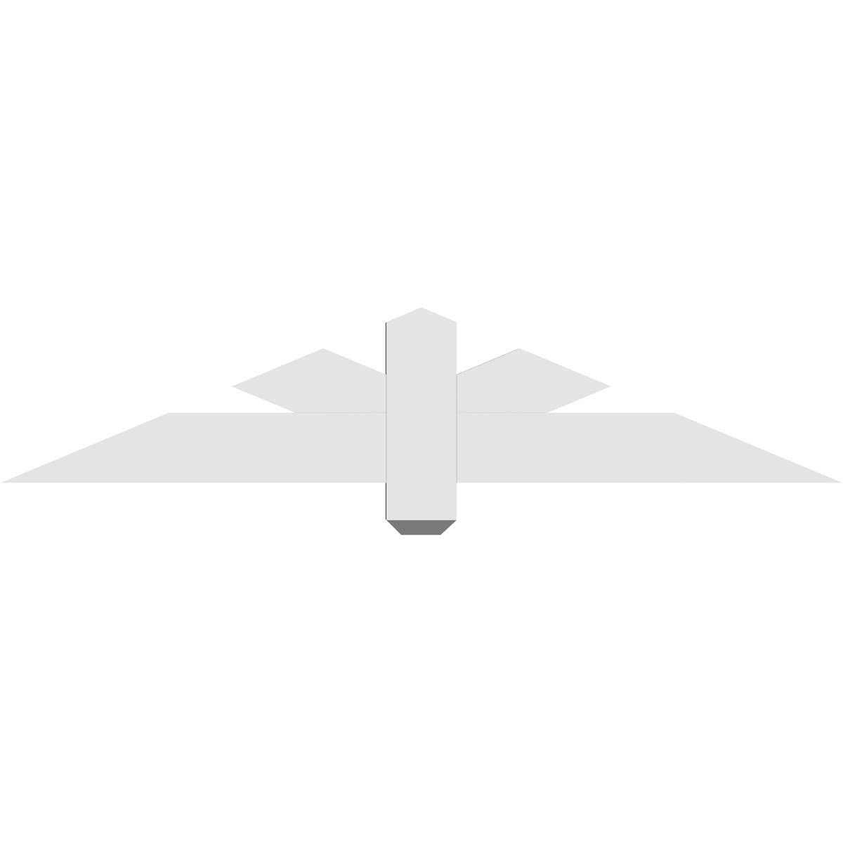 Ekena Millwork GBP048X10X0204KEN00 Exterior-Brackets-Braces - View #4
