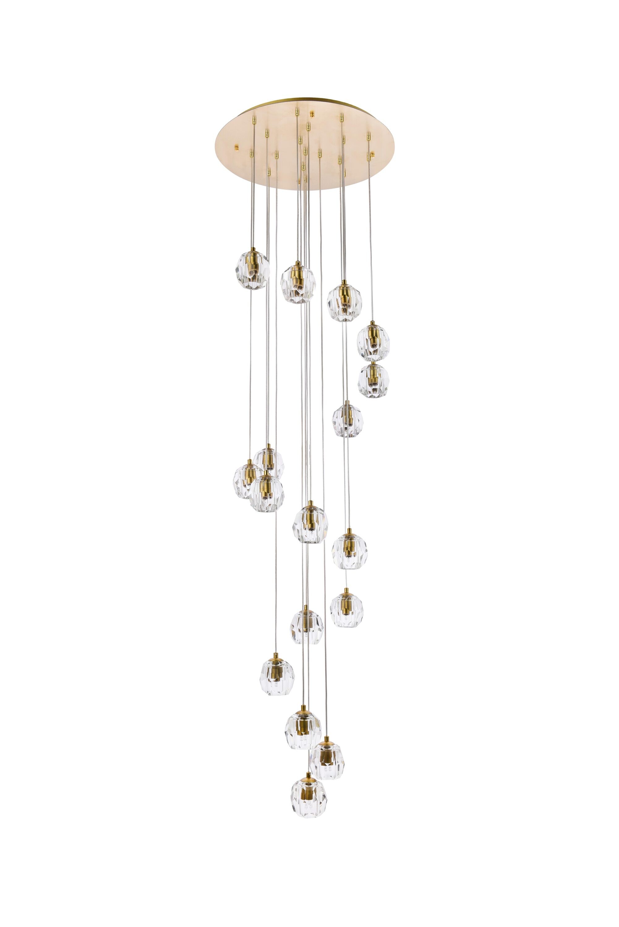 Elegant Decor HF10515D20G Pendant-Lights - View #7