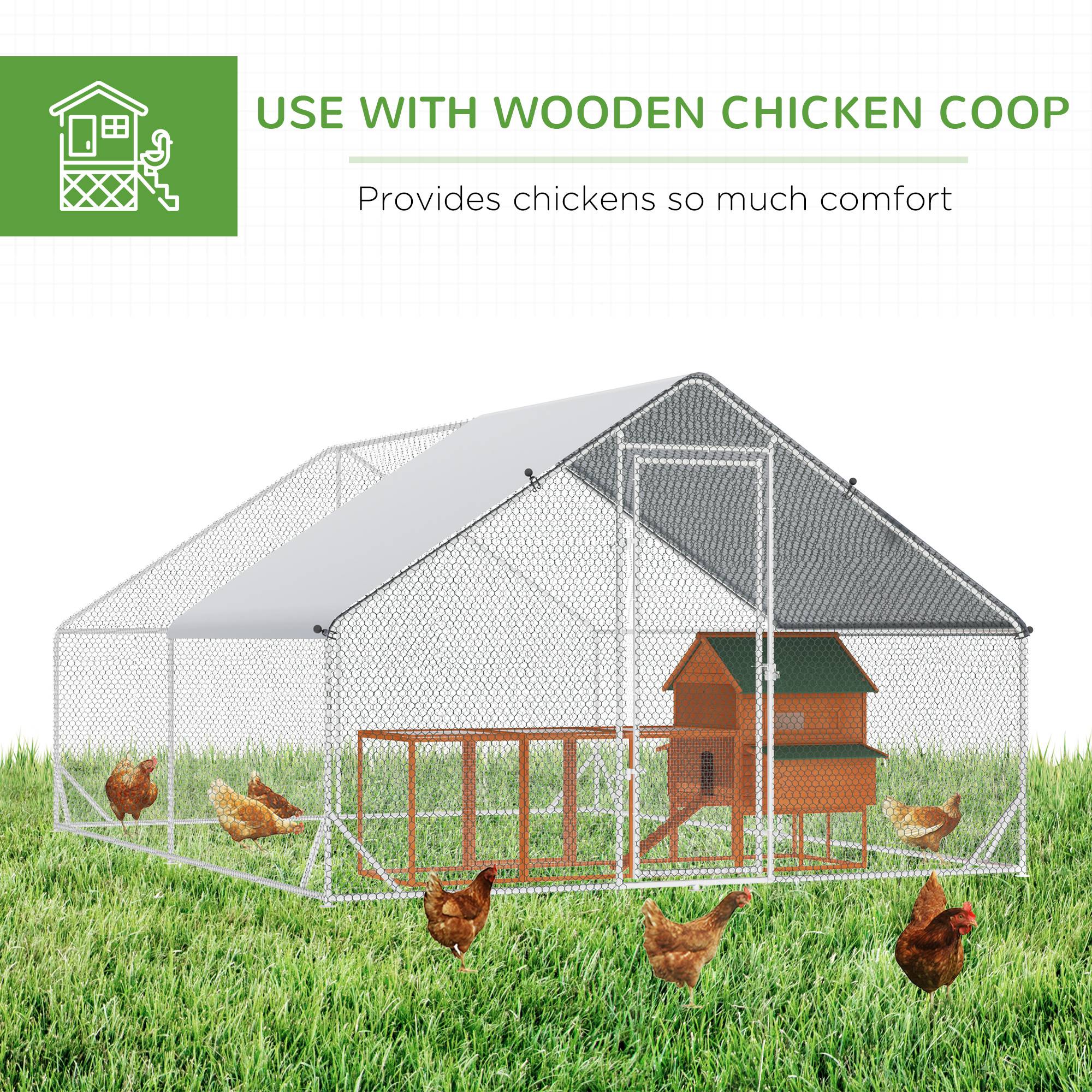 Maocao Hoom JL166337 Chicken-Coops-Rabbit-Hutches - View #5