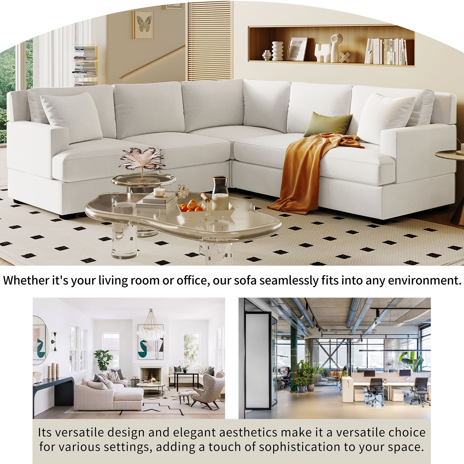 SINOFURN SYA010136GN Sofas-Loveseats - View #17