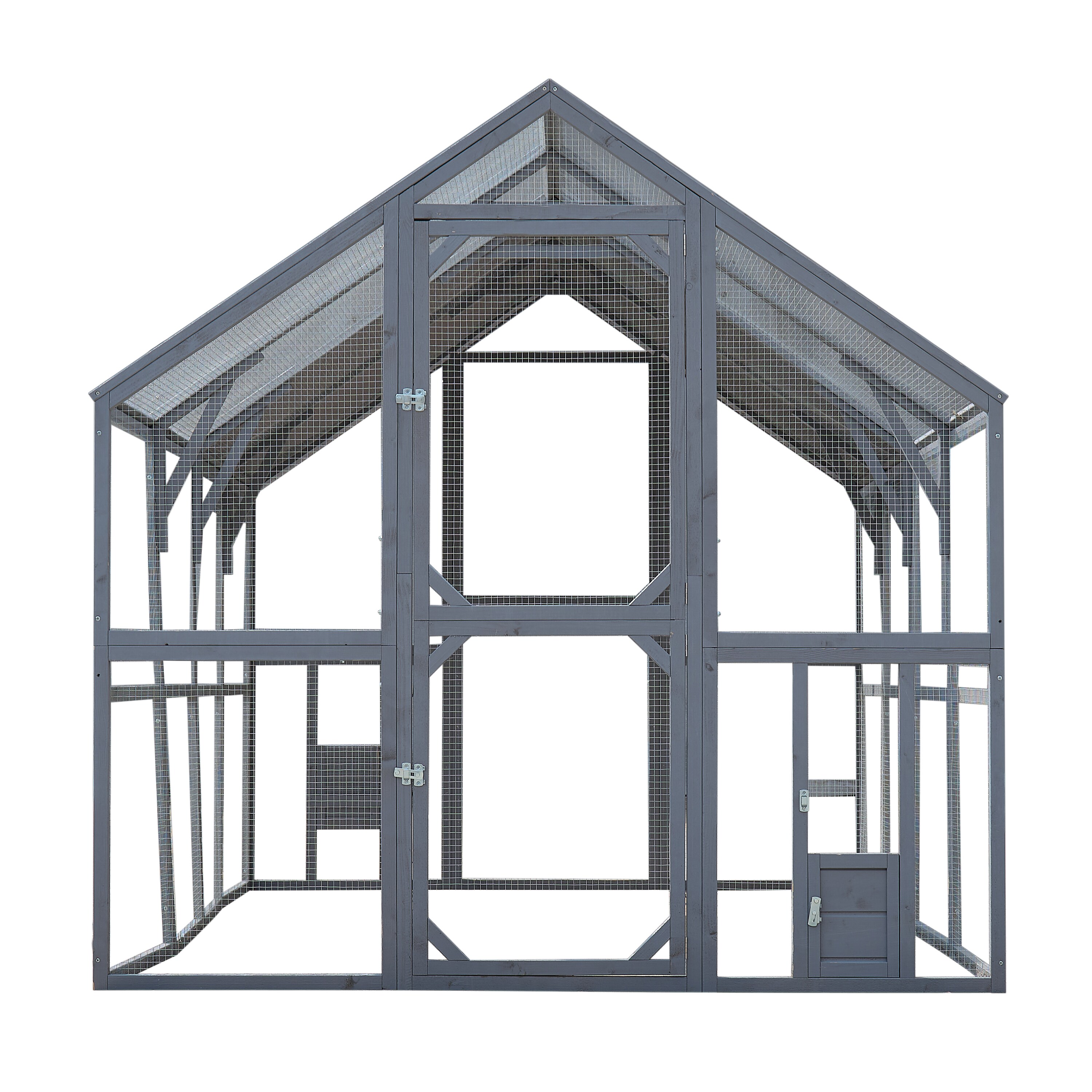 Clihome CL-GH304F Chicken-Coops-Rabbit-Hutches - View #8