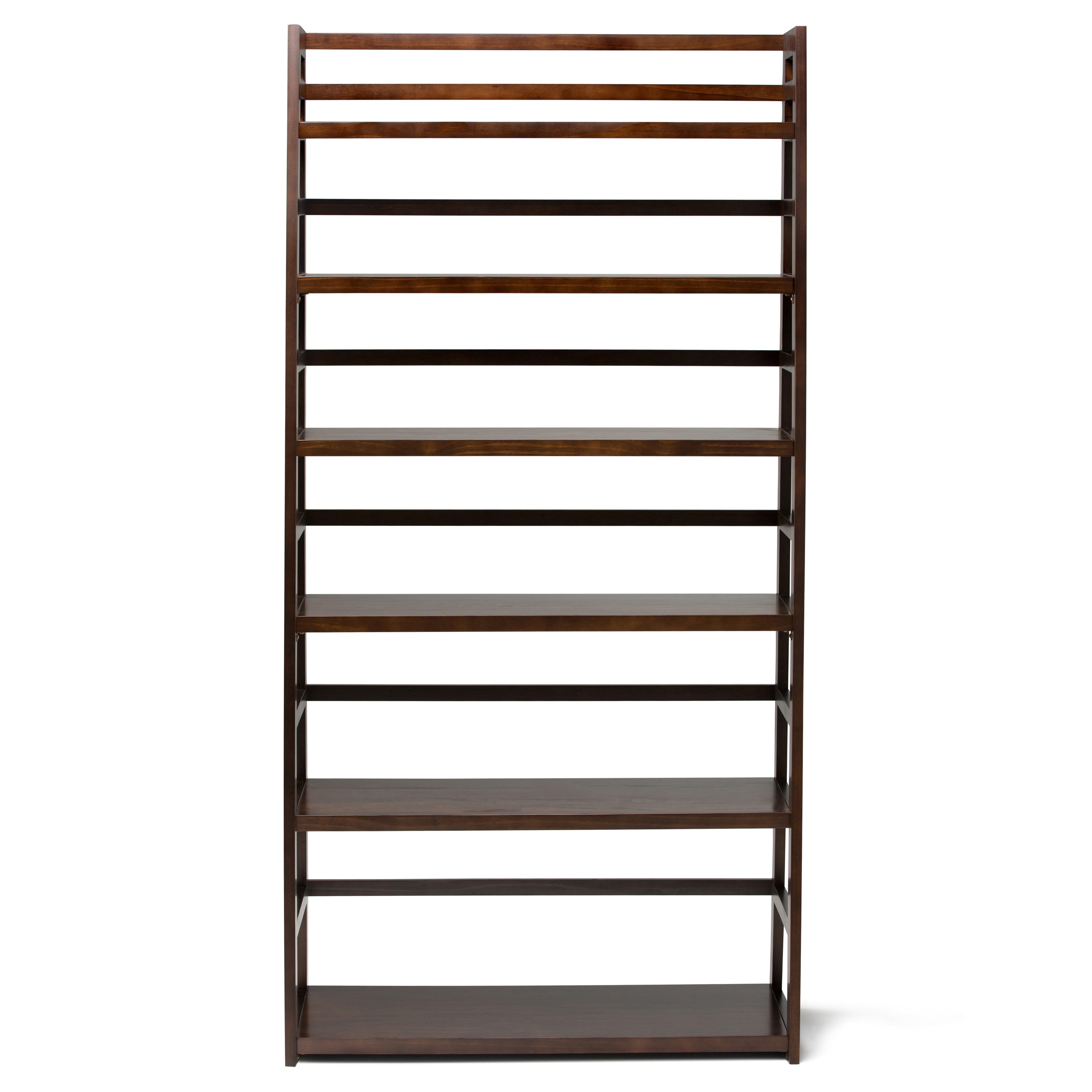 Simpli Home AXCRACA38-BRU bookcases - View #2