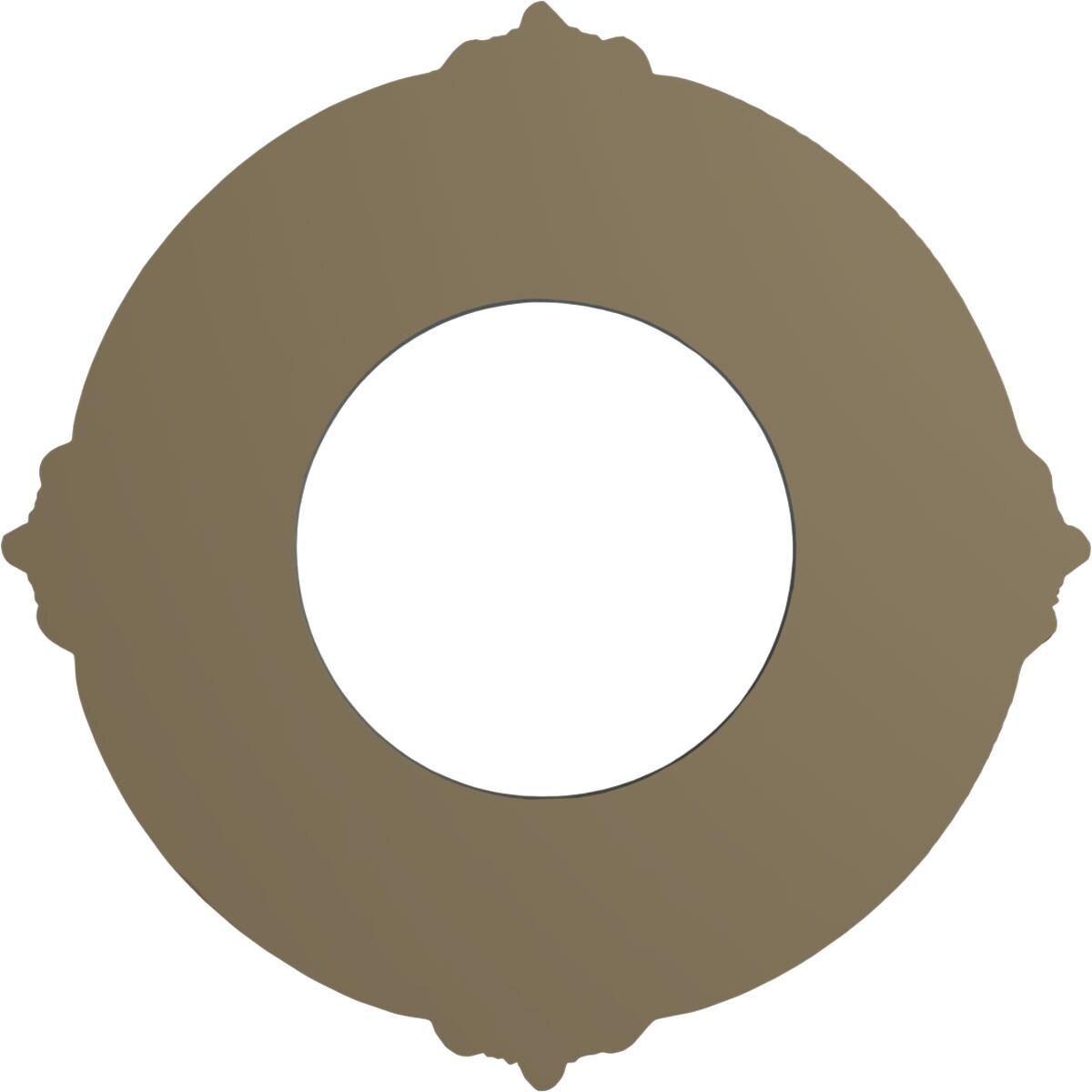 Ekena Millwork CM09BNPTF Ceiling-Medallions - View #4