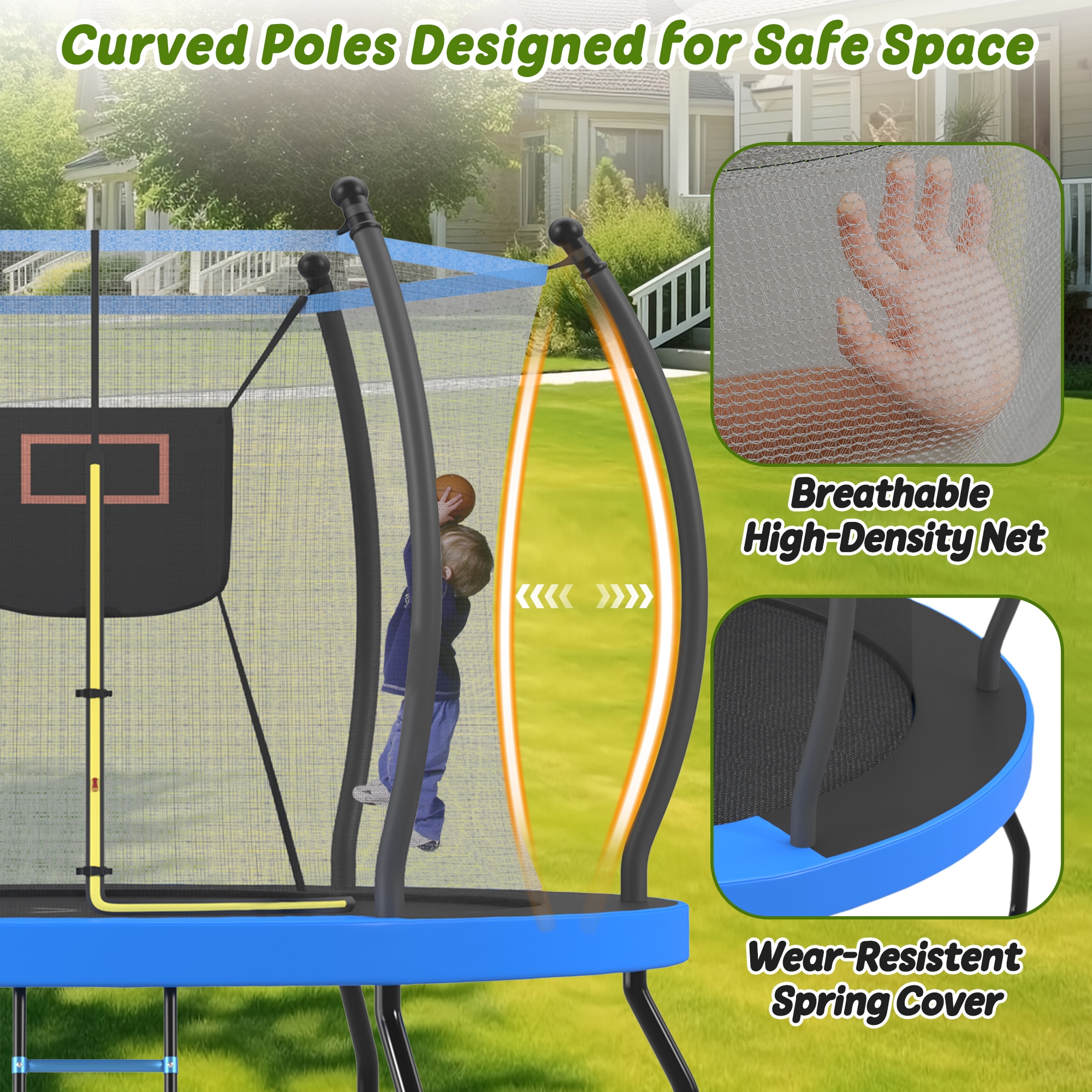 ModernLuxe L3P-N739P307895C trampolines - View #2