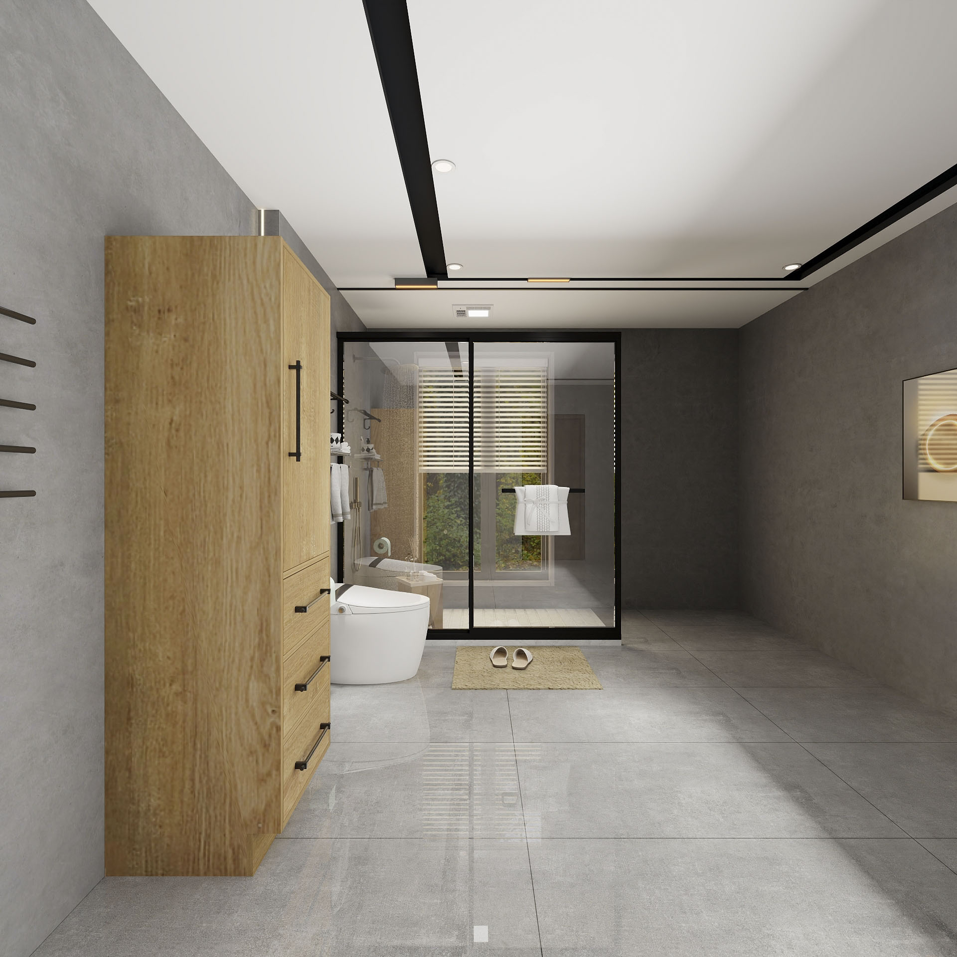 BV Better Vanity VICTORIAS72-OAK Bathroom-Wall-Cabinets - View #3