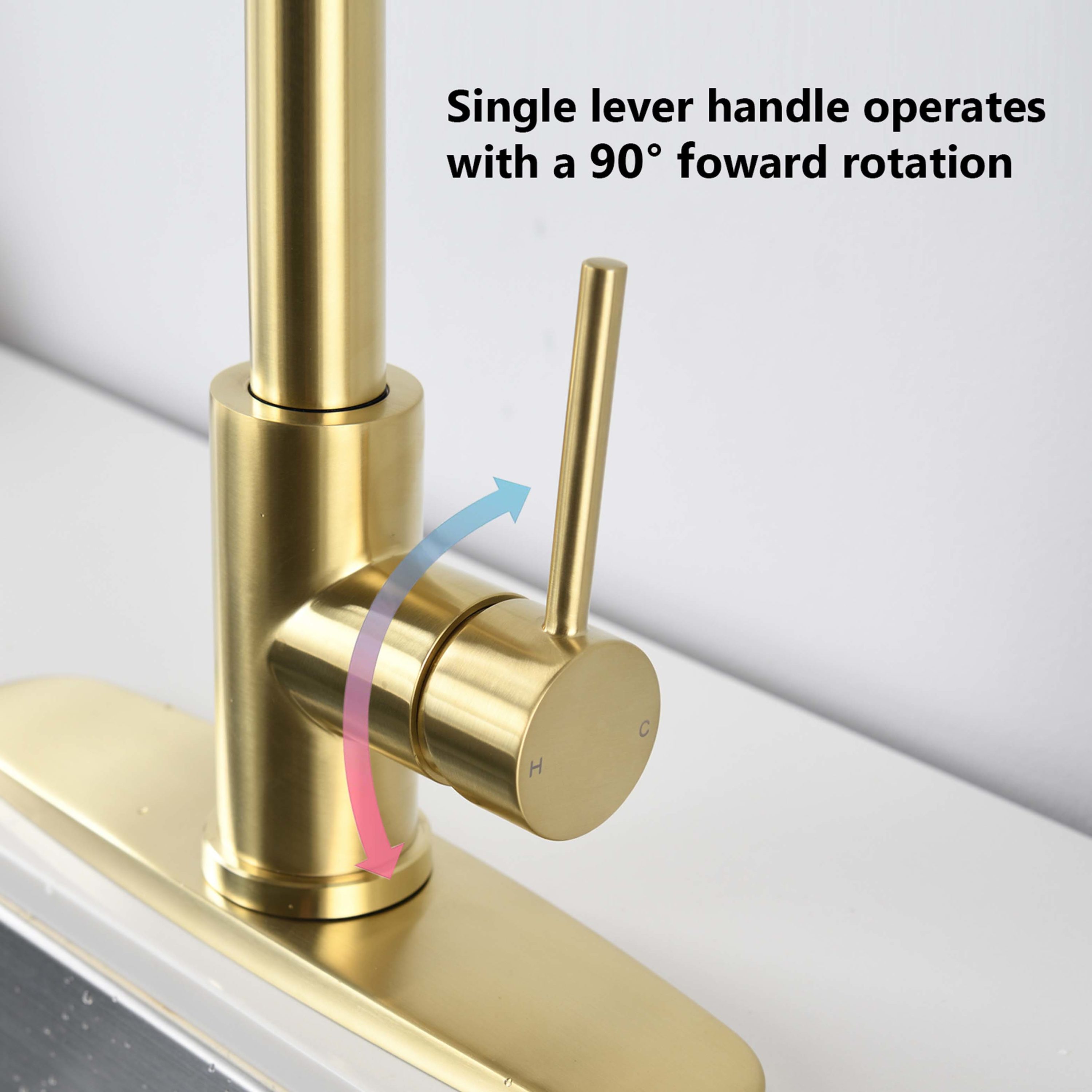 Clihome SMD-KF16BG Kitchen-Faucets - View #2