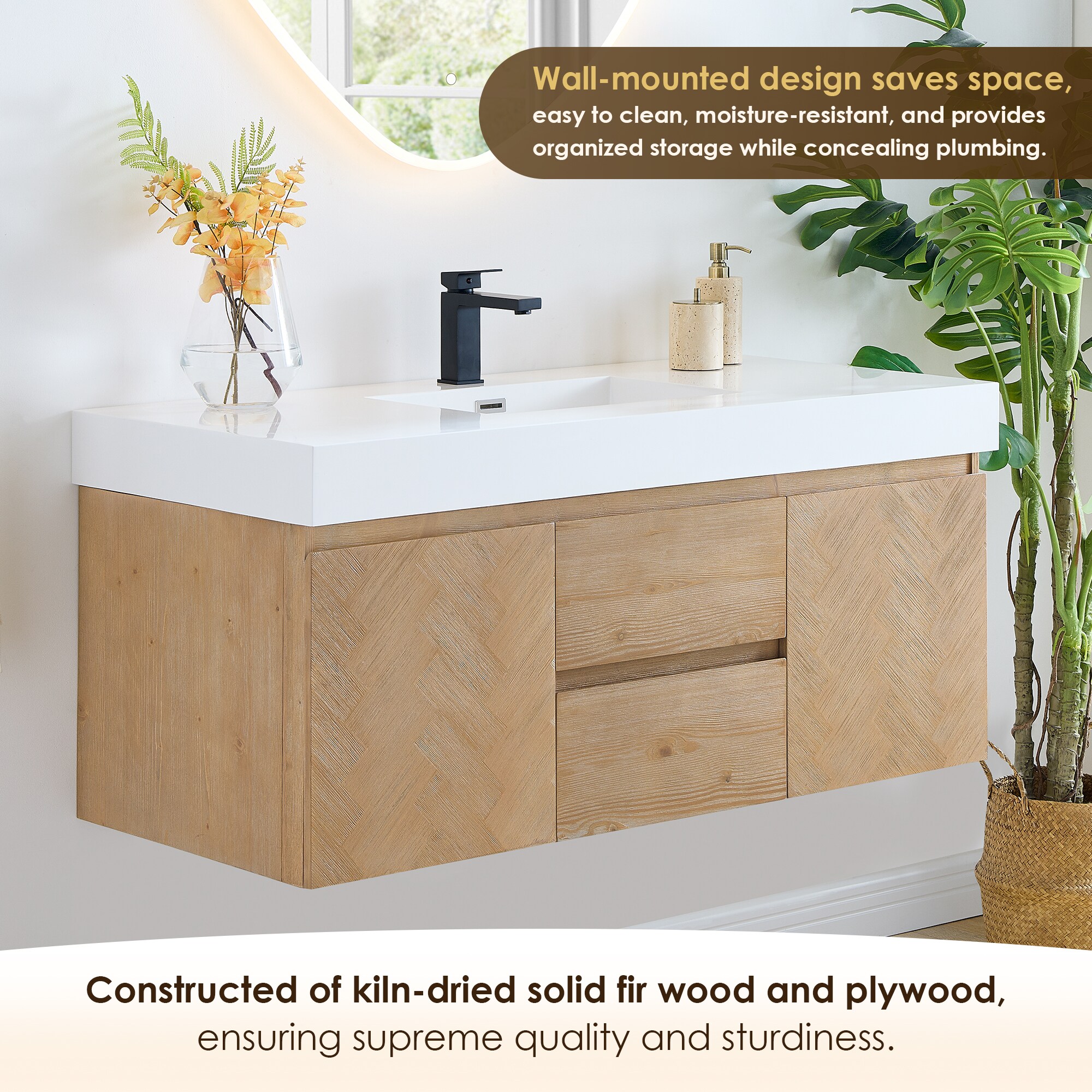 Altair 564048-LB-WH Bath-Vanity-Combo - View #4