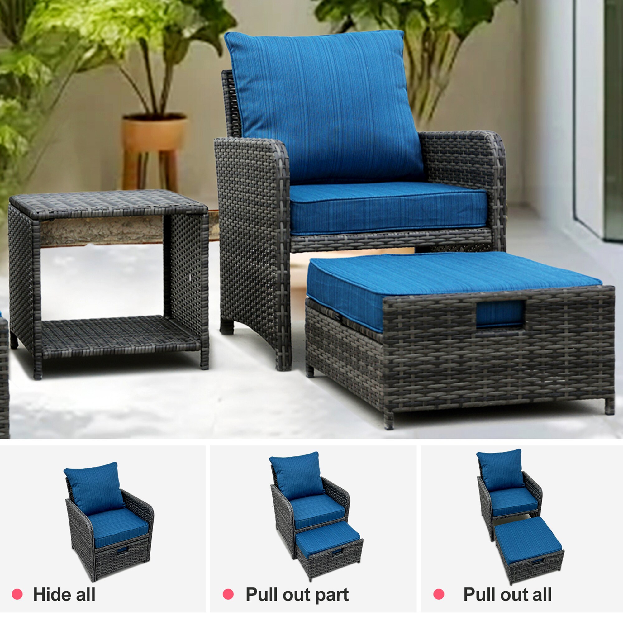 SINOFURN SYC930002BG Patio-Conversation-Sets - View #8