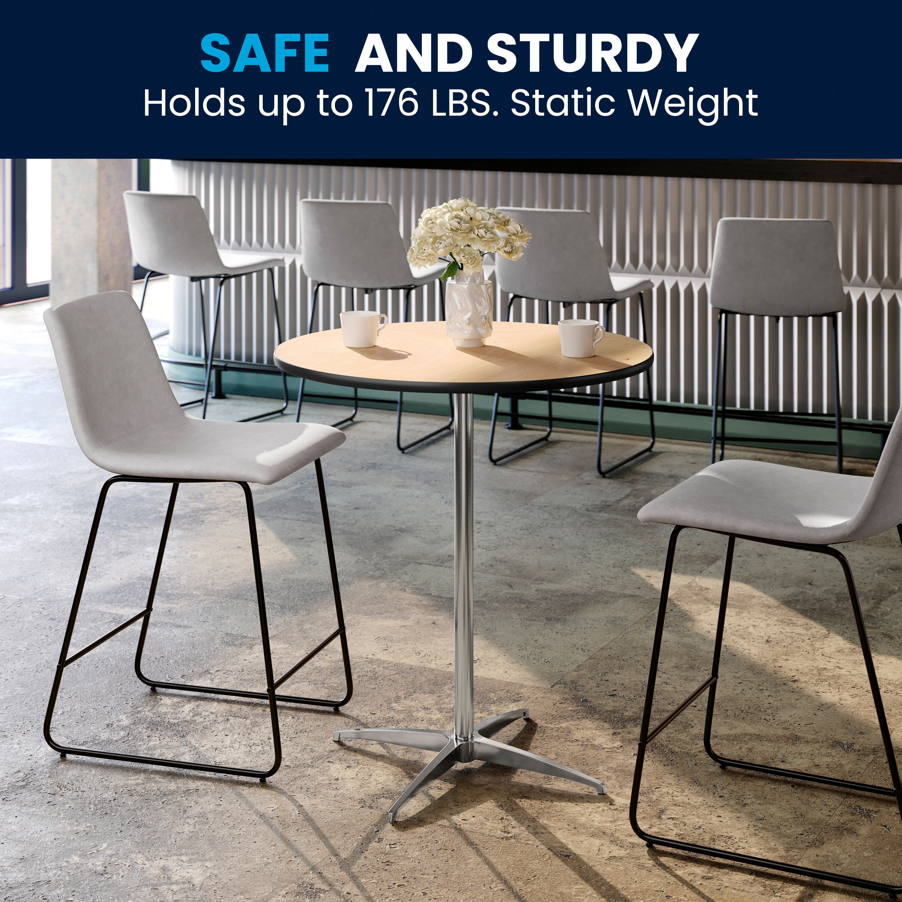 Flash Furniture 847254056328 Dining-Tables - View #8
