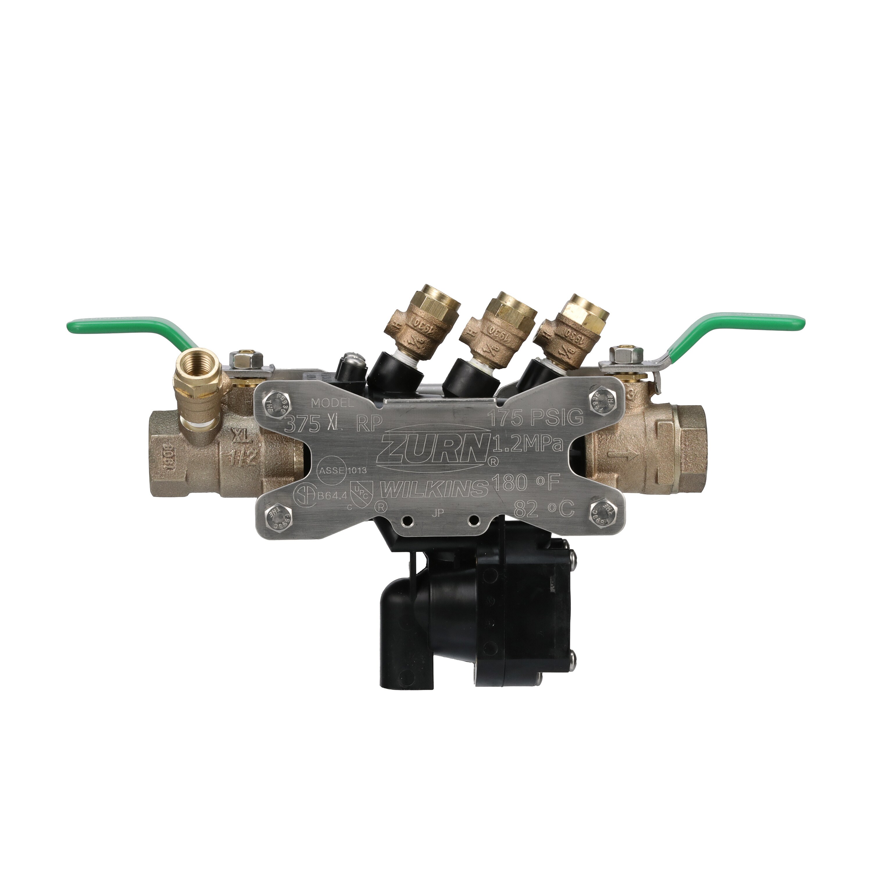 Zurn Model 375XL Bronze Fnpt 1/2-in Reduced Pressure Backflow Preventer ...