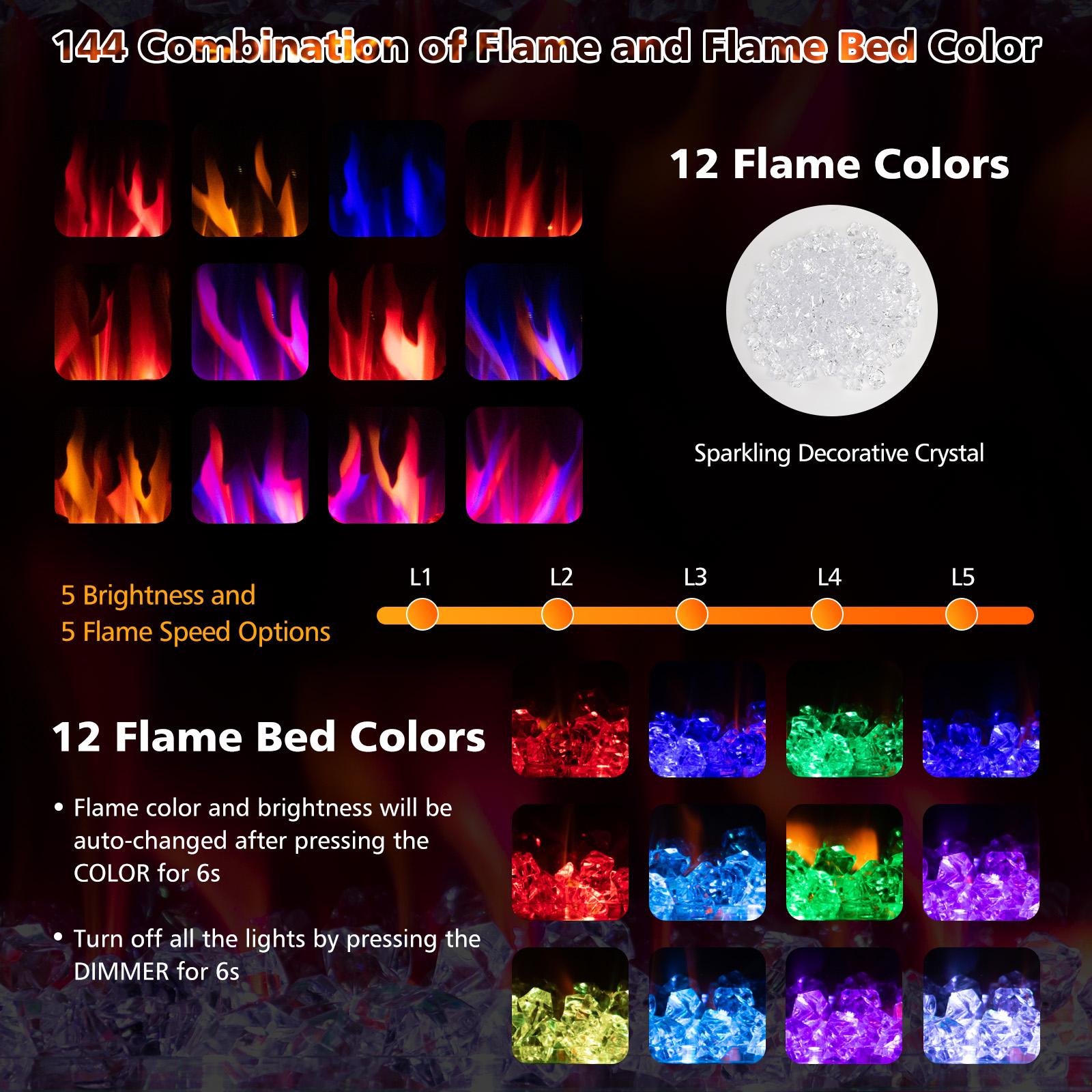 BABOOM BOM-235US-42-CO Electric-Fireplaces - View #9