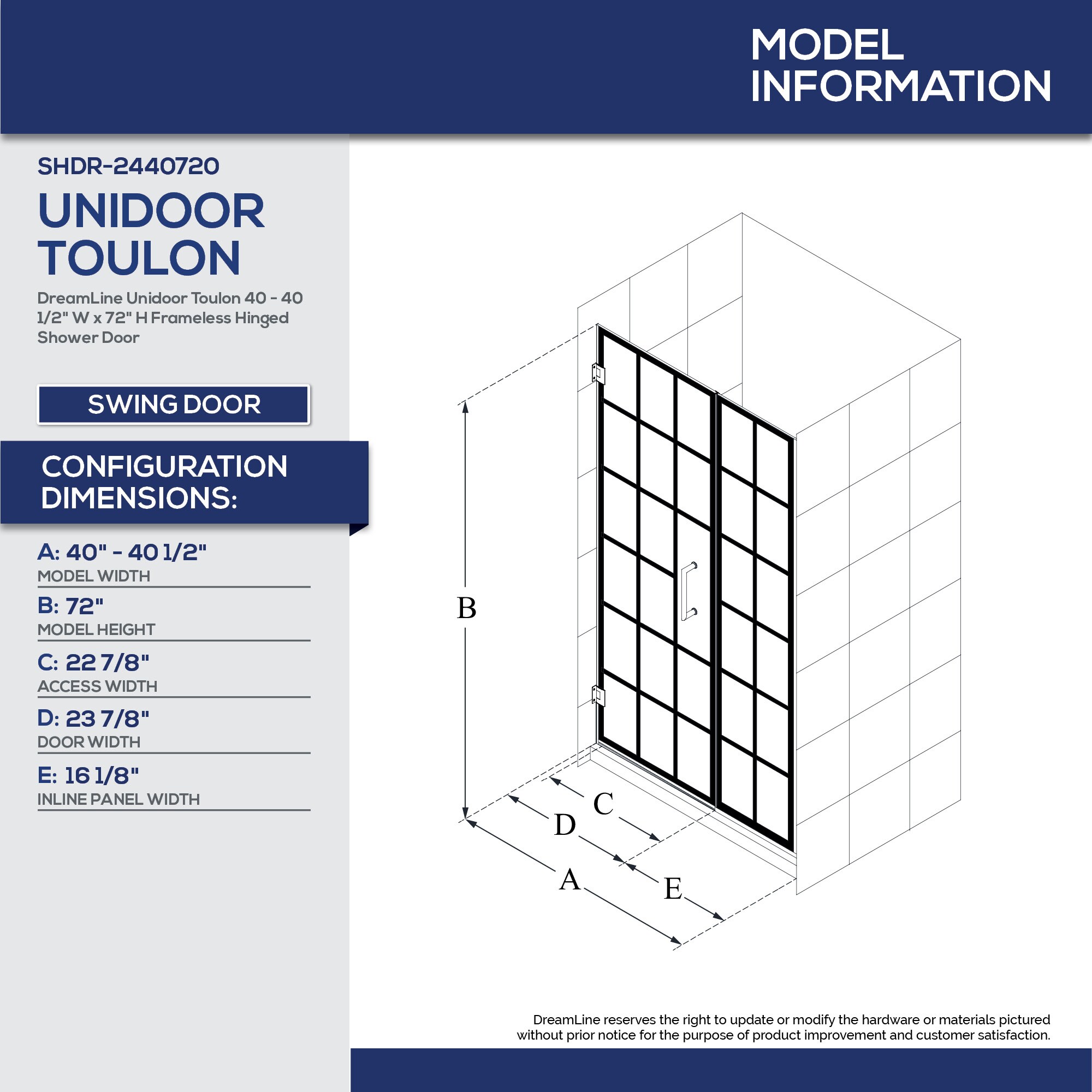 DreamLine SHDR-2440720-89 Shower-Doors - View #9