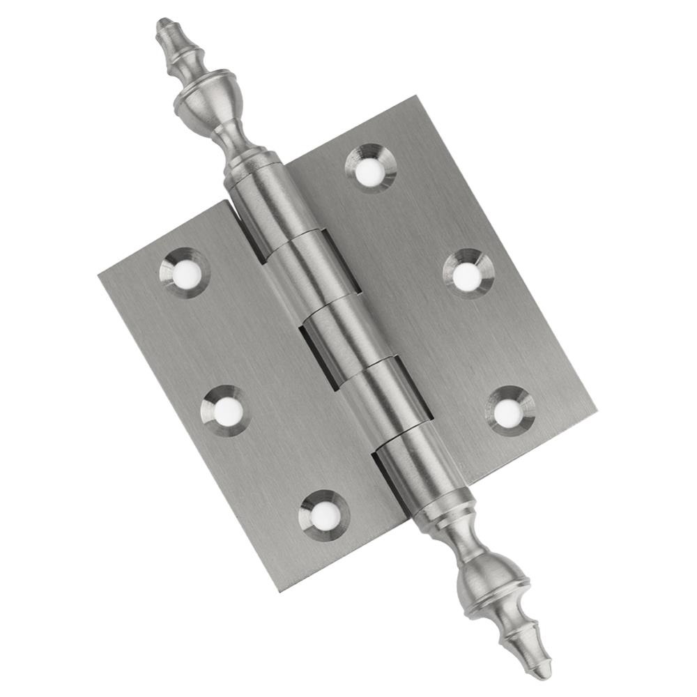 EMBASSY 3030US15U-1 3-in H Square Satin Nickel (US15) Mortise Interior/Exterior Door Hinge