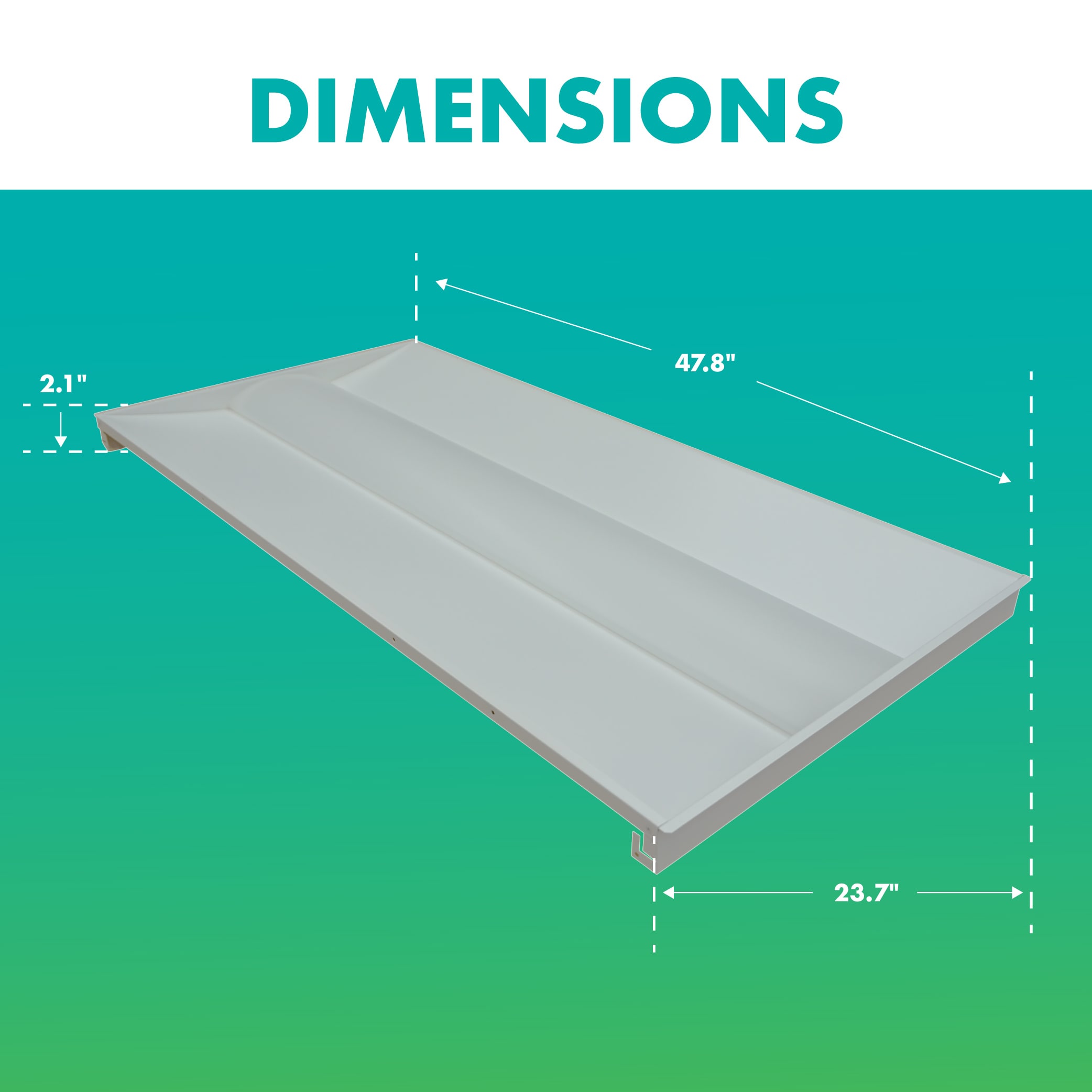 Simply Conserve L3445TF243550DADJ2PK troffers - View #6
