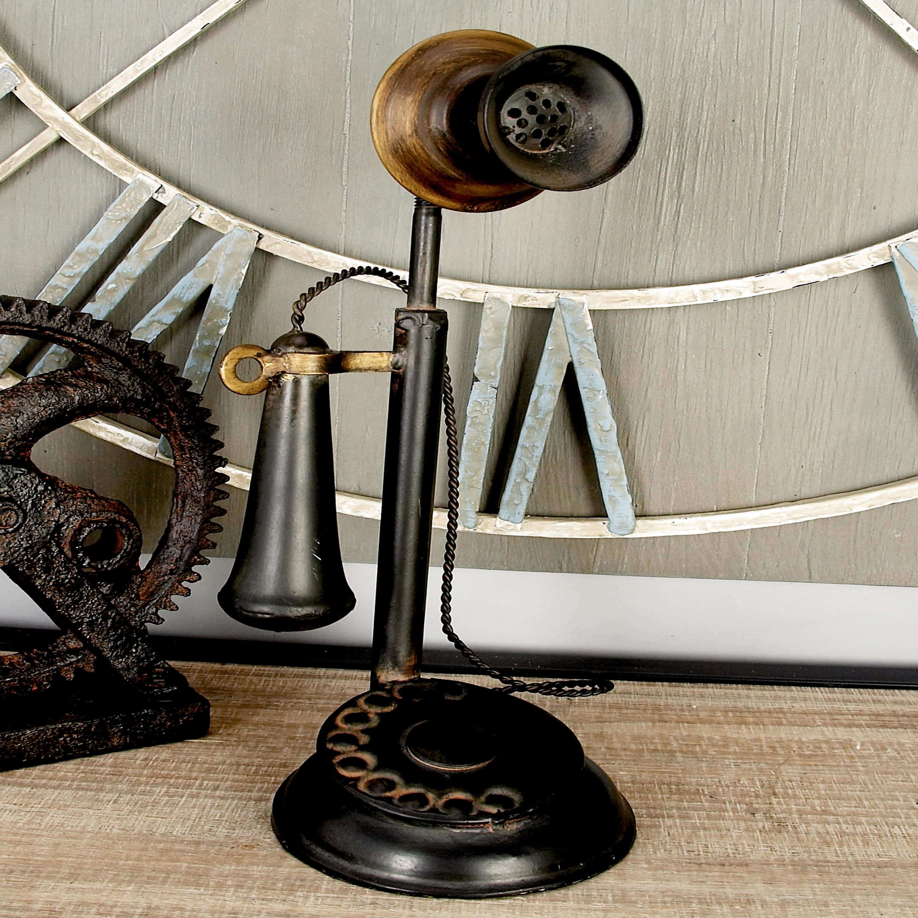 Grayson Lane 55841 Black Iron Rustic Sculpture