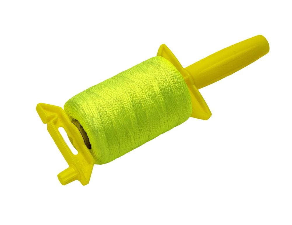 Bon Tool 500-ft Neon Yellow Nylon Mason Line String in the String