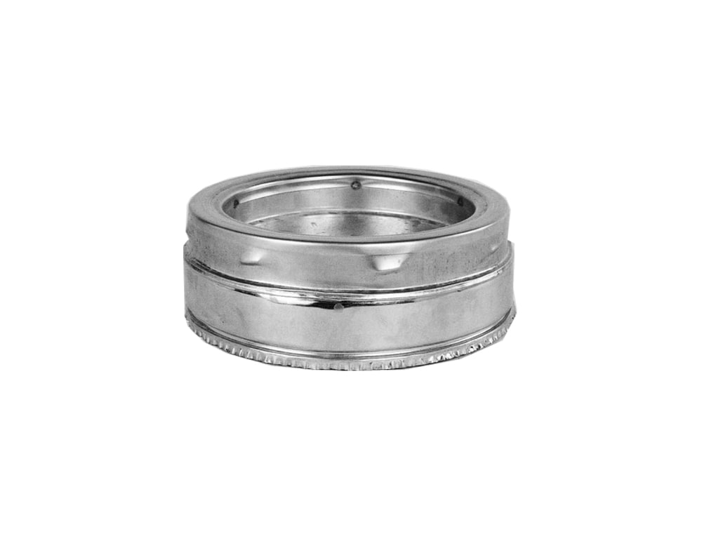 8-in x 8-in Stainless Steel Stove Pipe Tee | - SuperVent J81TPI