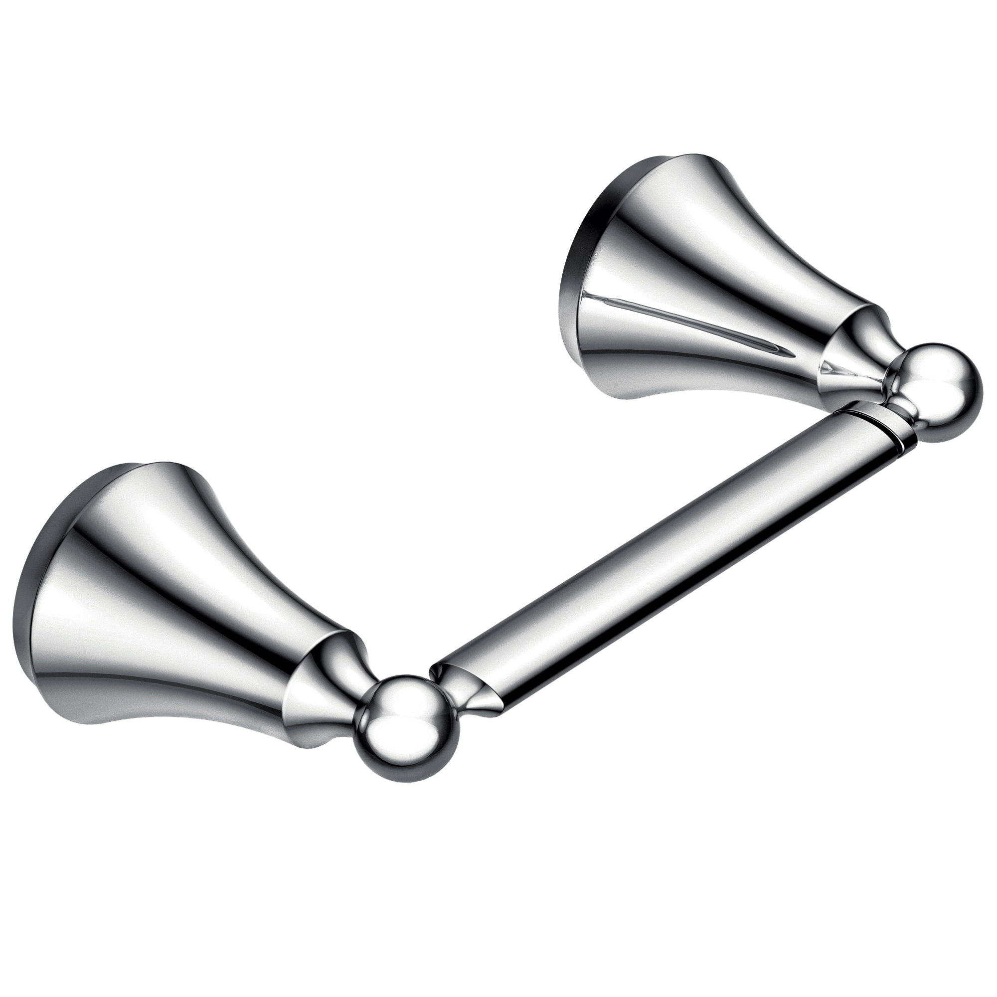 Moen YB5208CH Wynford Chrome Wall mount Pivot Toilet Paper Holder 1 -Rolls with Storage