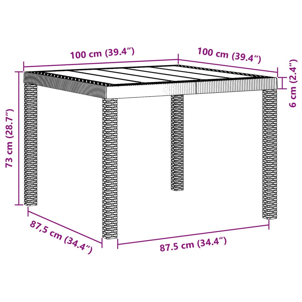 vidaXL 3378532 Patio-Sofas-Daybeds - View #3