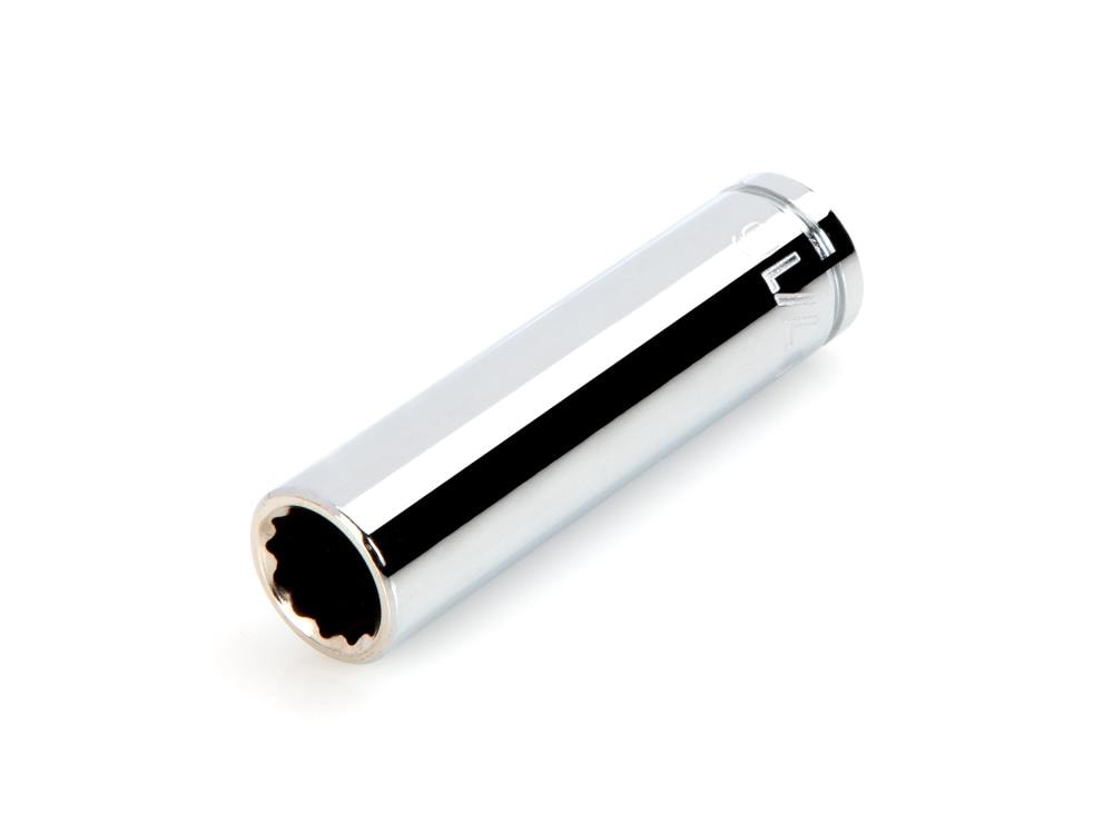 TEKTON SHD13211 3/8-in Drive Standard (SAE) 7/16-in Deep Socket